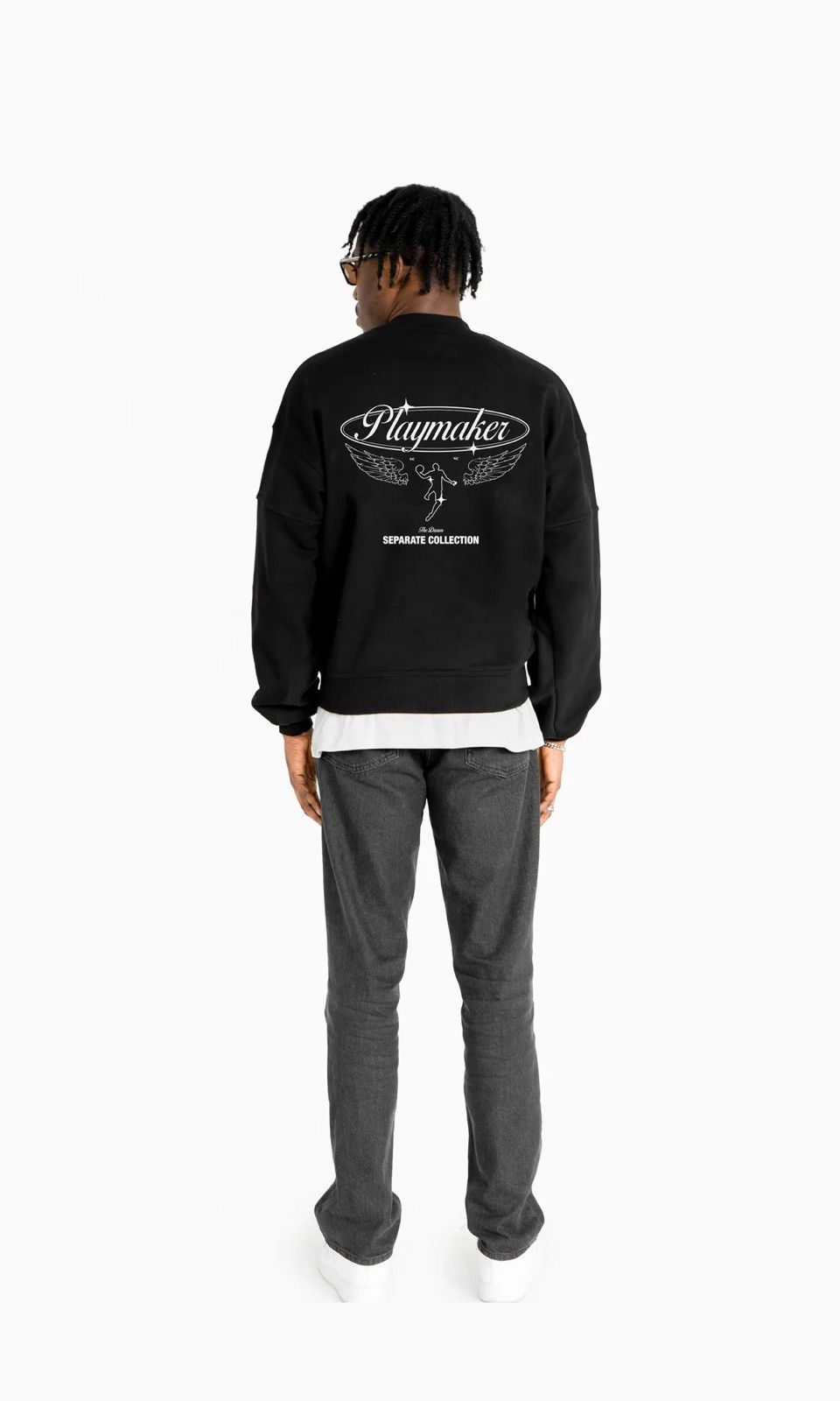 Hypebeast Separate Collection SS24 Playmaker Sweatshirt Men's M Black Size US M / EU 48-50 / 2 - 5 Thumbnail