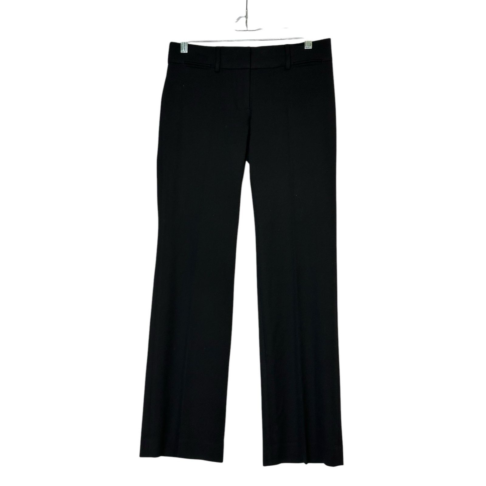 Loft Loft Marisa trouser black straight legs office pants size 0P Size 30" / US 8 / IT 44 - 6 Thumbnail