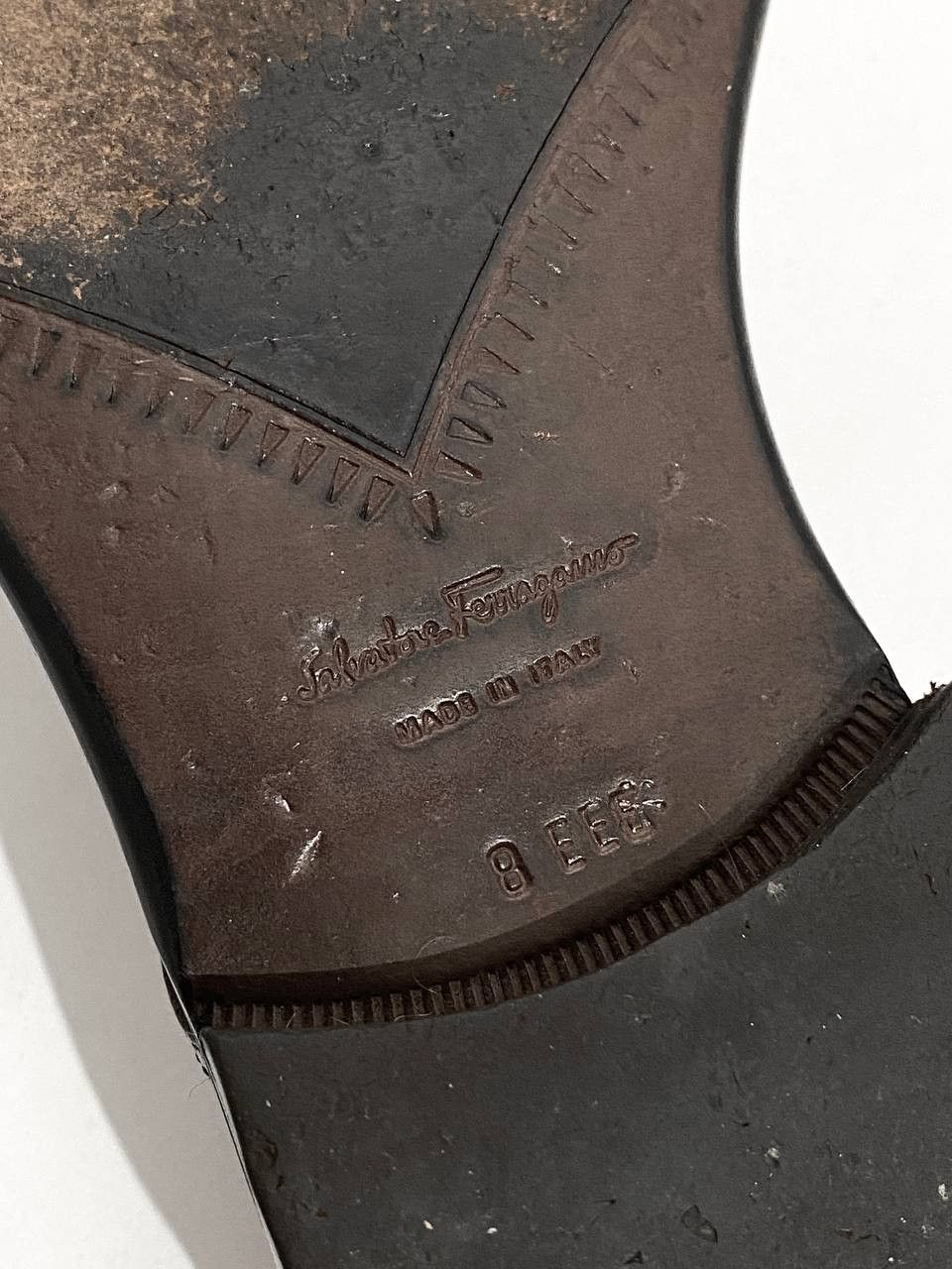 Salvatore Ferragamo Salvatore Ferragamo Oxford Black Leather Classic Dress Shoes Size US 9 / EU 42 - 12 Thumbnail