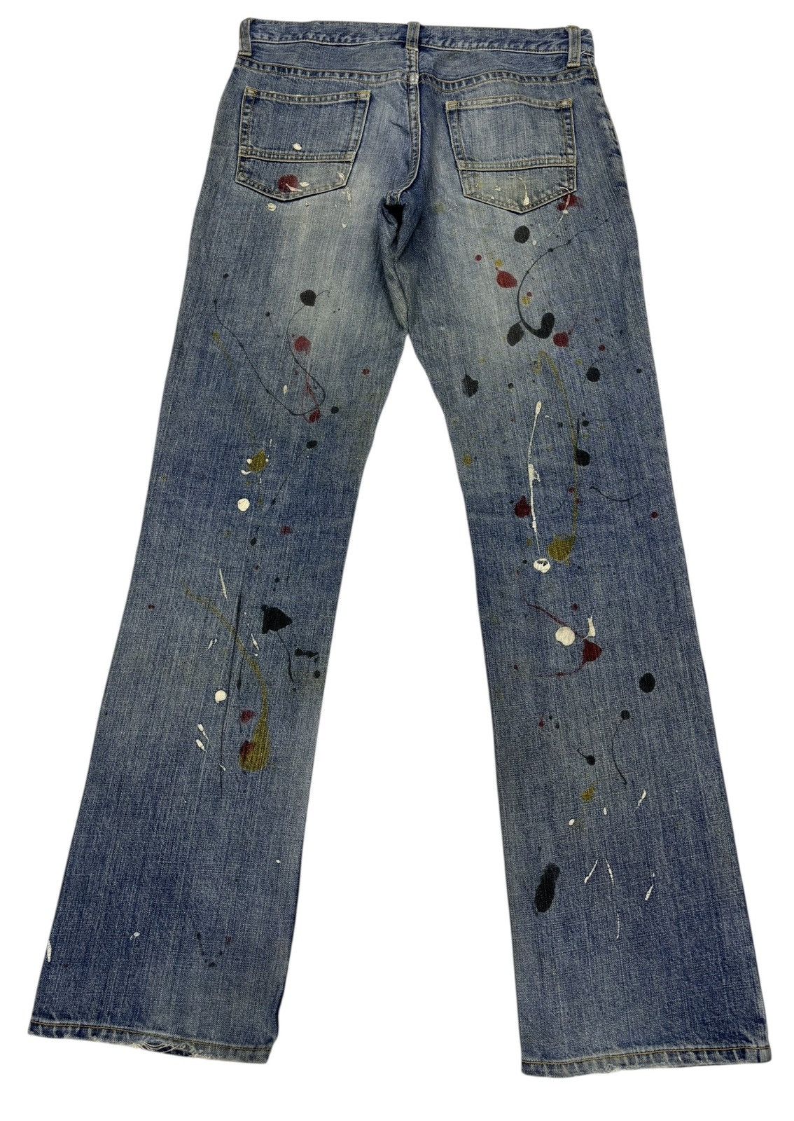 Kapital Vintage Painter Jeans Distress Michel Klein HelmutLang Style Size US 32 / EU 48 - 2 Thumbnail
