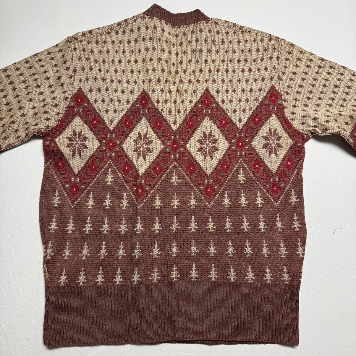 Vintage Vintage Drummond Mills Sportswear Pure Wool V-Neck Sweater Size US XS / EU 42 / 0 - 3 Thumbnail