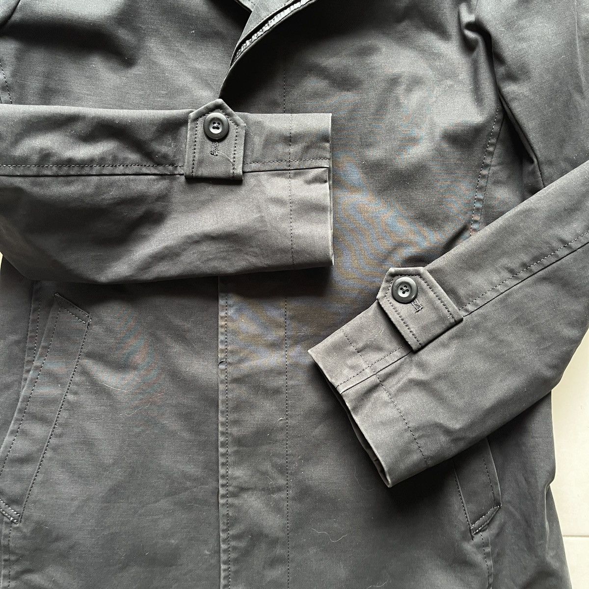 Issey Miyake × Tete Homme Tete Homme Issey Miyake Long Coat Jacket Size US M / EU 48-50 / 2 - 14 Thumbnail