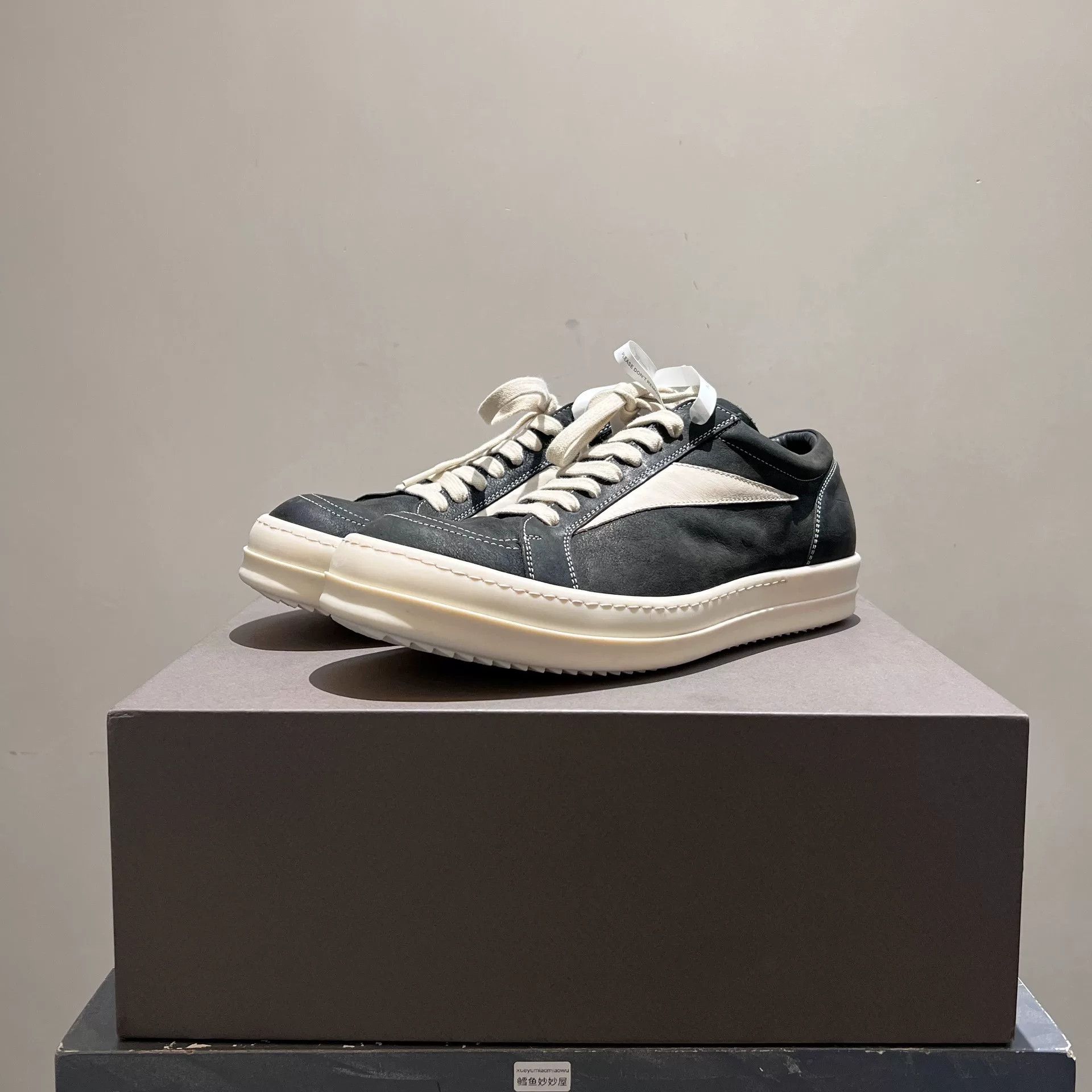 Rick Owens Rick Owens RO Vans Low Top Sneakers Size US 10 / EU 43 - 1 Thumbnail