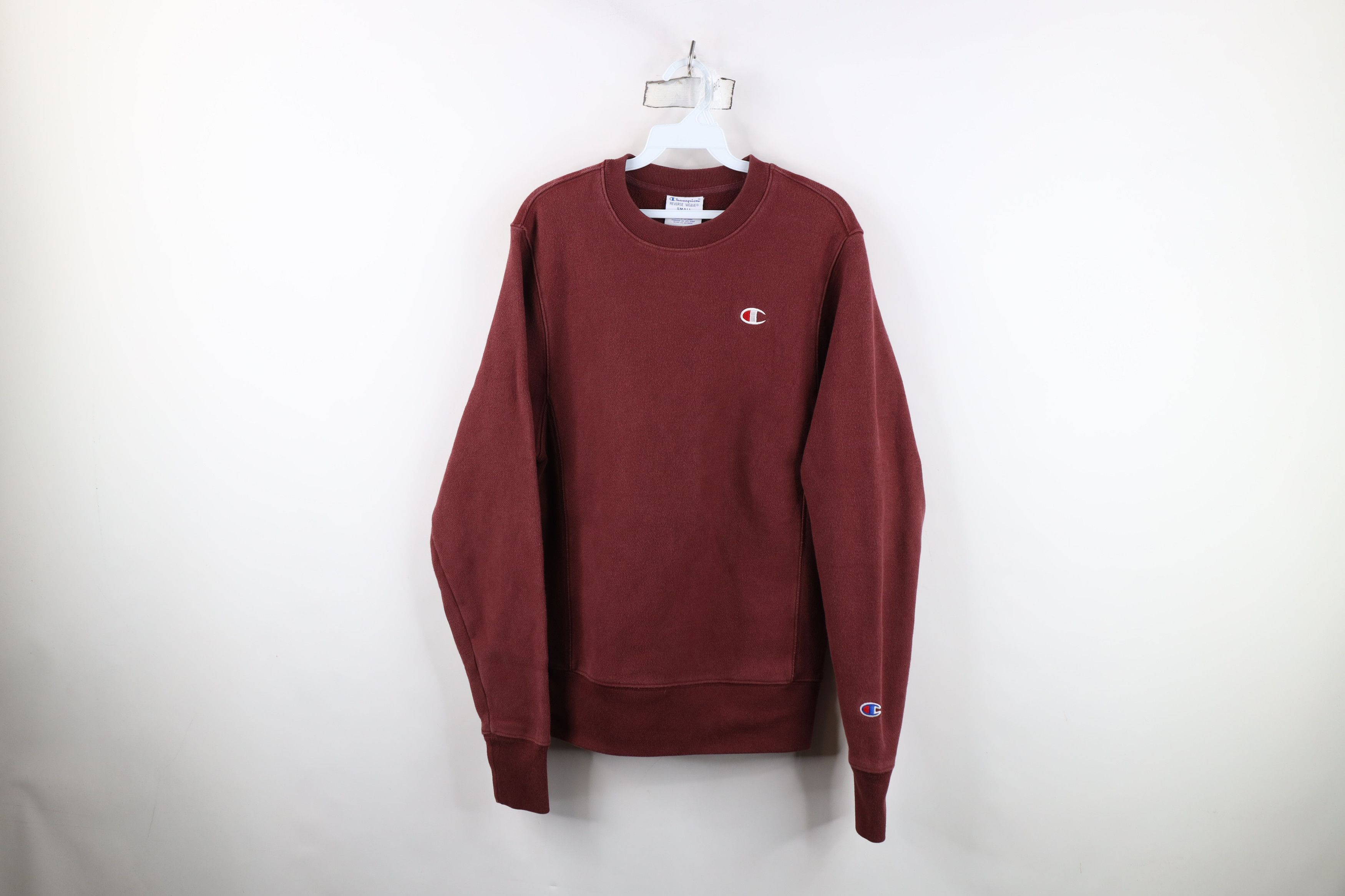 Champion Champion Reverse Weave Heavyweight Crewneck Sweatshirt Red Size US S / EU 44-46 / 1 - 1 Thumbnail