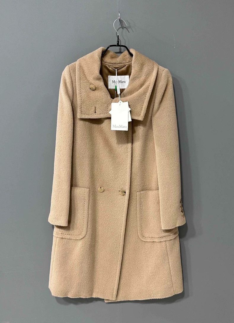 Max Mara MaxMara Camel Wool Long Coat -dmc Size US M / EU 48-50 / 2 - 1 Thumbnail