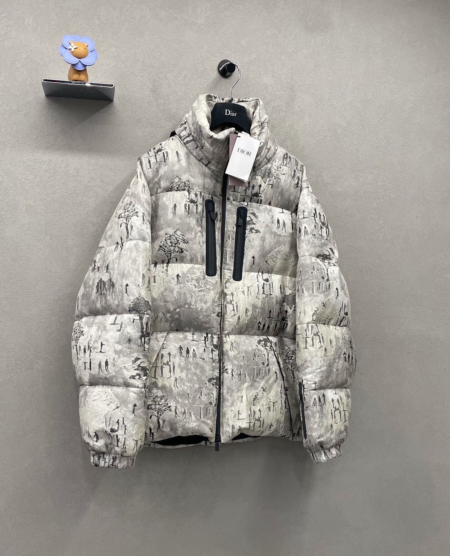 Dior dior artistic silver down jacket size 52 Size US XXL / EU 58 / 5 - 3 Thumbnail