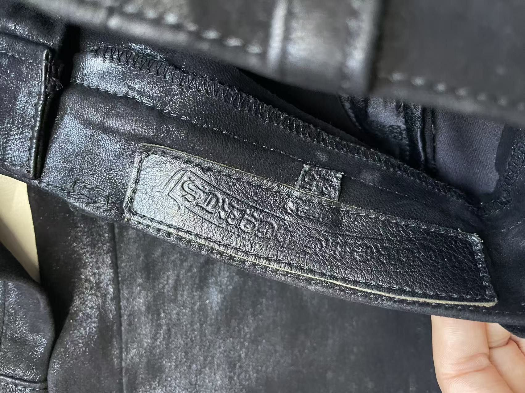 Chrome Hearts Chrome Hearts Black Bikers PU Pants Size 25" / US 0 / IT 36 - 7 Thumbnail