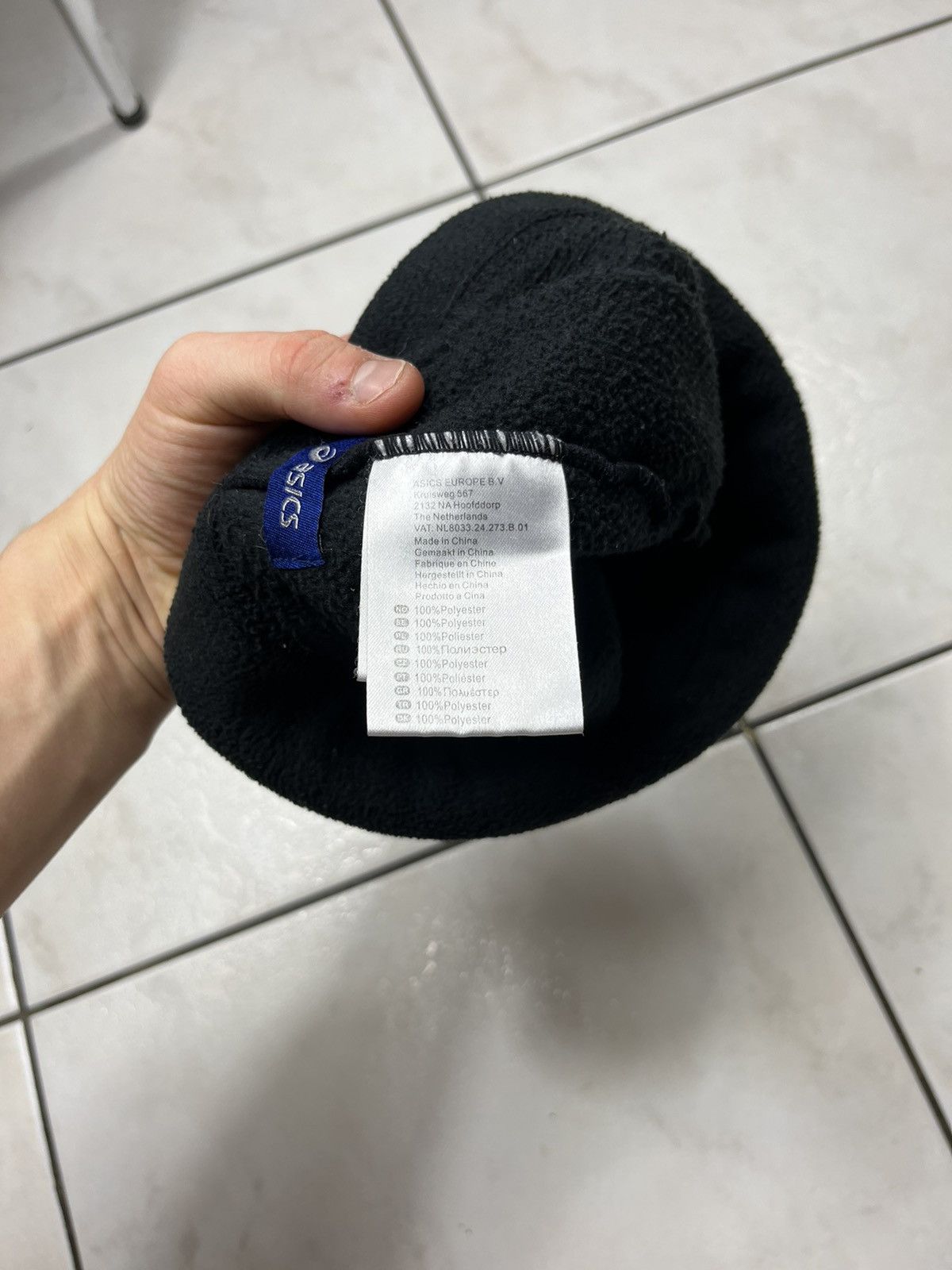 Asics × Vintage Vintage Asics fleece beanie hat sherpa logo rare y2k Size ONE SIZE - 11 Thumbnail