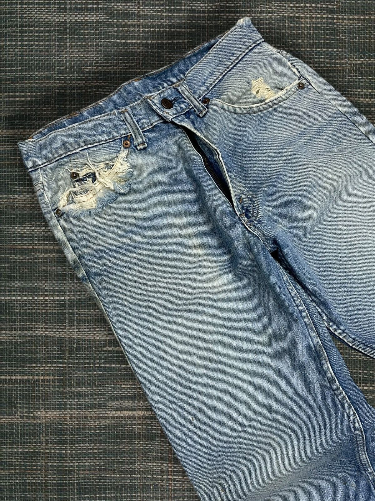 Levi's Vintage Clothing Vintage 0g 1990s Designer Levis 517 Orange Tab Flared Denim Size US 29 - 5 Thumbnail