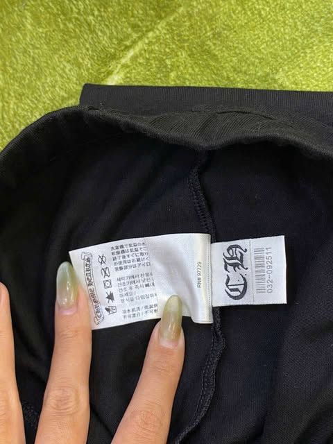 Chrome Hearts CHROME HEARTS Back Scroll Label Logo Long Tee Size US S / EU 44-46 / 1 - 10 Thumbnail