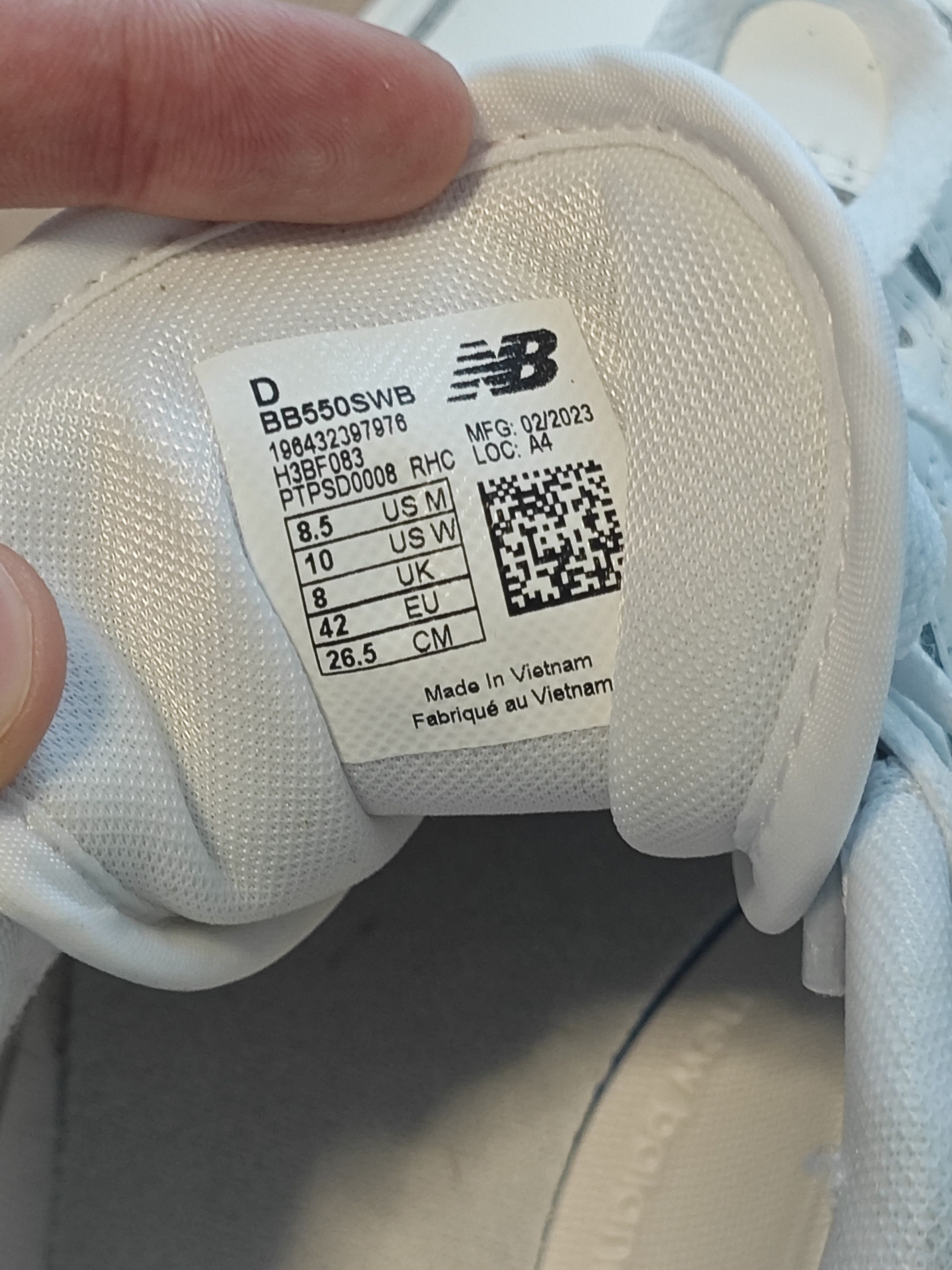 New Balance New Balance 550 New | White/Green Size US 10 / IT 40 - 7 Thumbnail
