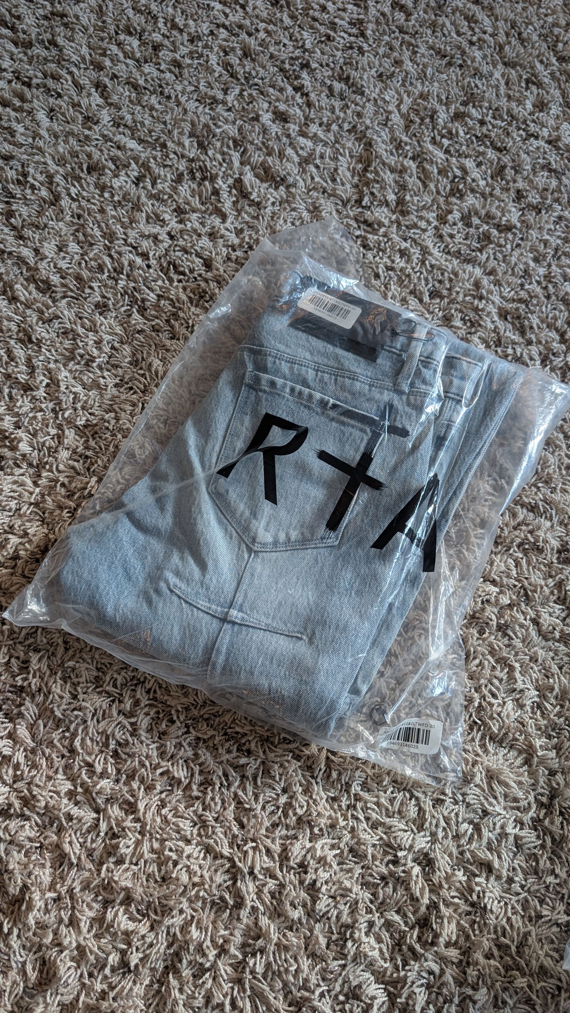 Rta RTA Clayton Jeans Size 30 Blue Wash Skinny $265🔥🔥 Size US 30 / EU 46 - 1 Thumbnail