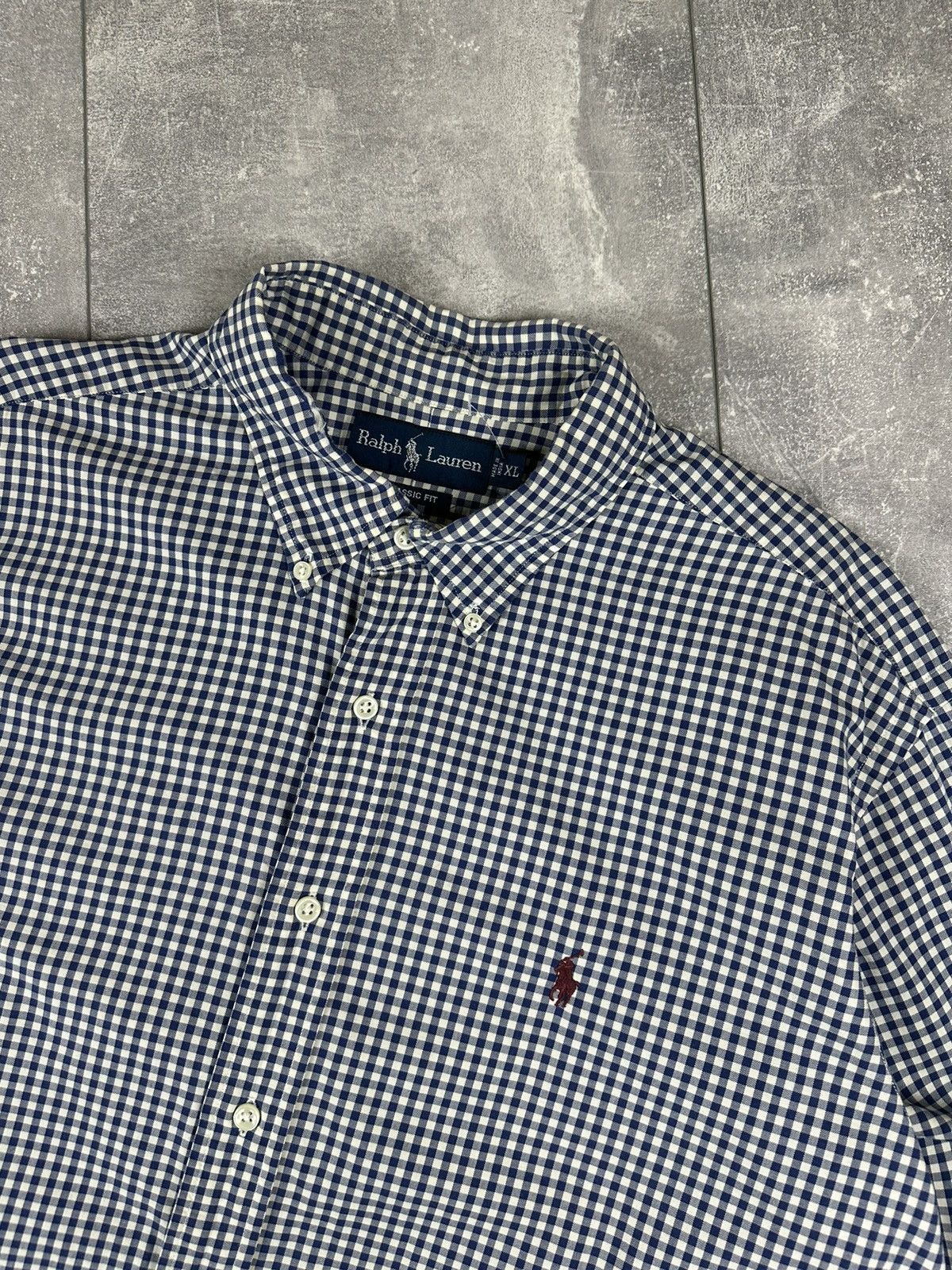 Polo Ralph Lauren Polo Ralph Lauren Checked Shirt Button Up Small Logo Size US XL / EU 56 / 4 - 7 Thumbnail