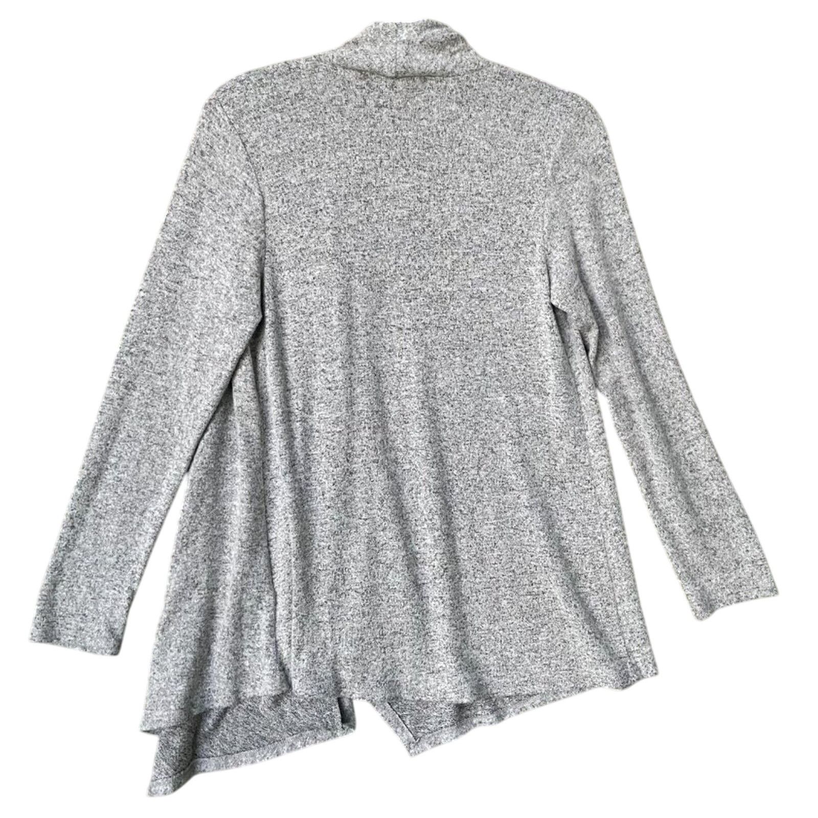 Apt. 9 New Apt. 9 Womens Small Heathered Long Sleeve Cardigan Size S / US 4 / IT 40 - 2 Thumbnail
