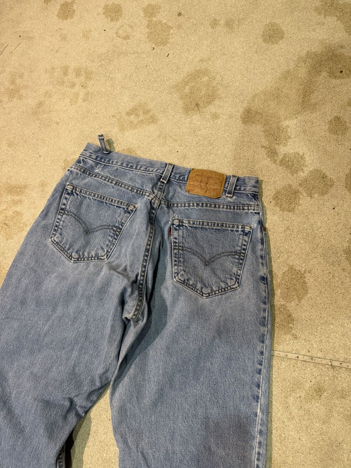 Levi's Vintage Levi’s 560 Relaxed Fit Jeans – Made in USA Era Size US 34 / EU 50 - 6 Thumbnail