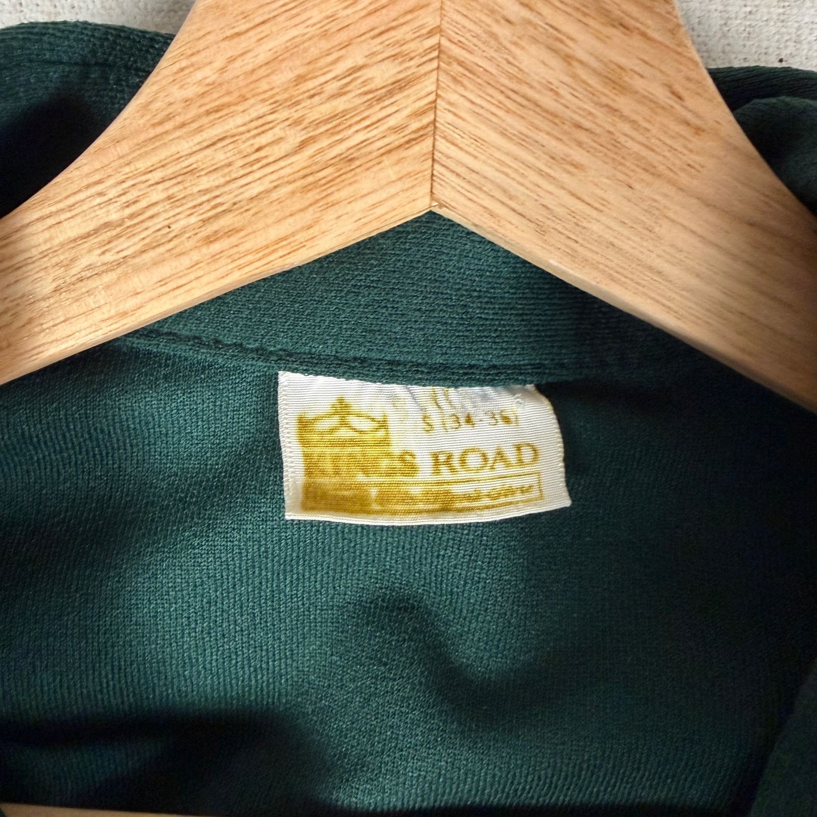 Sears VTG Sears Kings Road 1970s Disco Forest Green Smll Button Up Size US S / EU 44-46 / 1 - 3 Thumbnail
