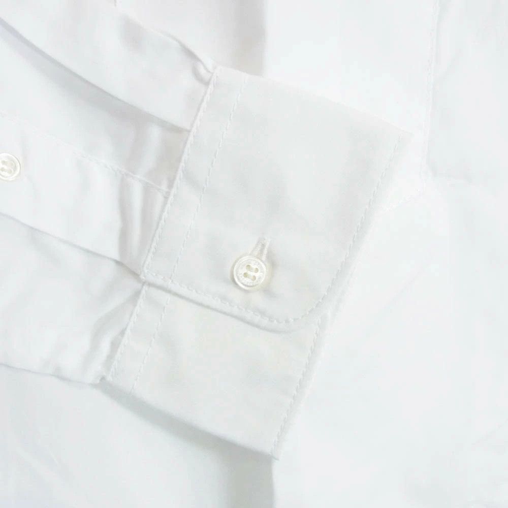 Comme des Garcons Homme Shirt Cotton Broadcloth Long Sleeve Button Up White Size US M / EU 48-50 / 2 - 4 Thumbnail