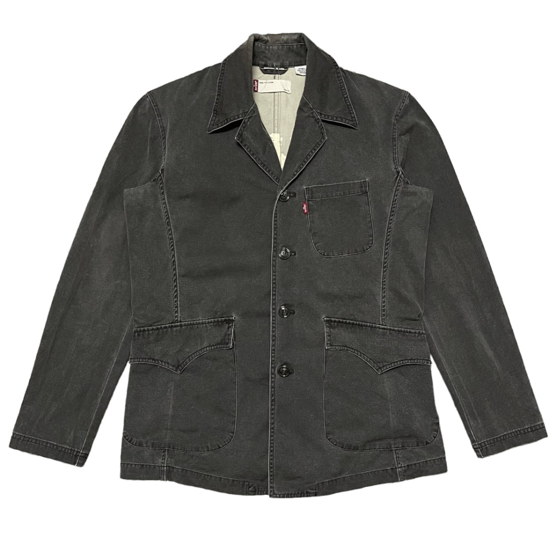 Levi's Vintage Levi's Chore Coat Jacket Size US S / EU 44-46 / 1 - 1 Thumbnail