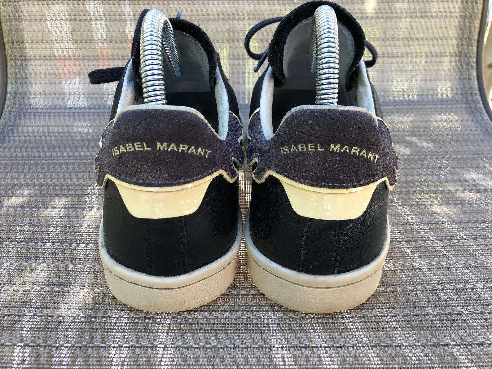 Isabel Marant ISABEL MARANT ÉTOILE Bart Flame Low Top Leather Sneakers Size US 8 / IT 38 - 5 Thumbnail