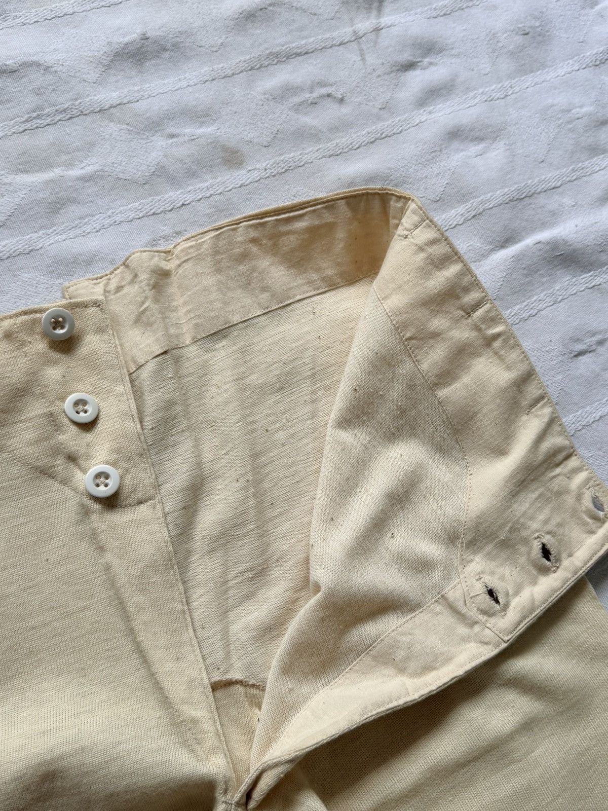 Vintage Vintage 1951 Dated French Military Underwear Thermal Pants Size US 32 / EU 48 - 6 Thumbnail