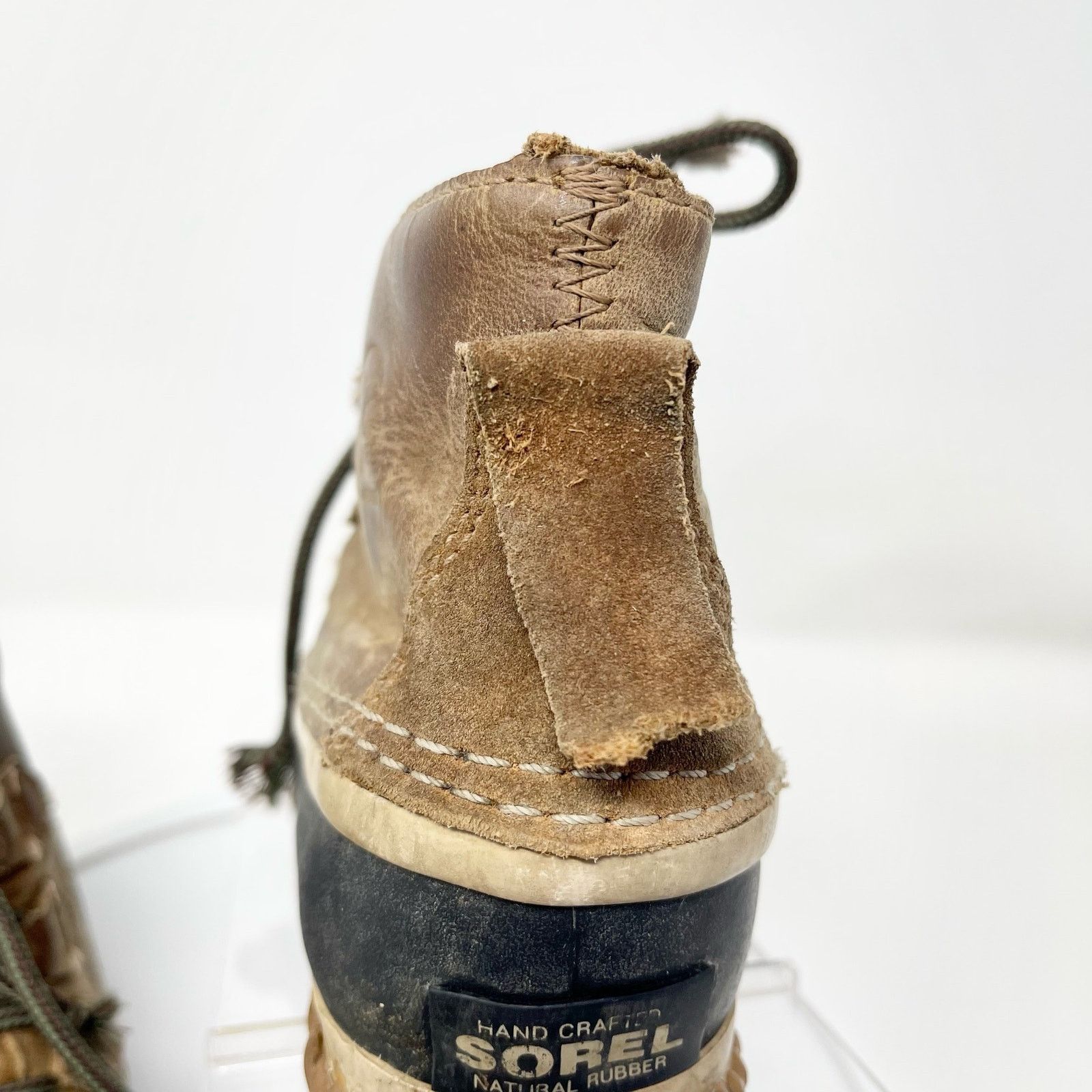 SOREL Sorel Out And About Brown Leather Ankle Winter Boots Size 5 Size US 5 / IT 35 - 5 Thumbnail