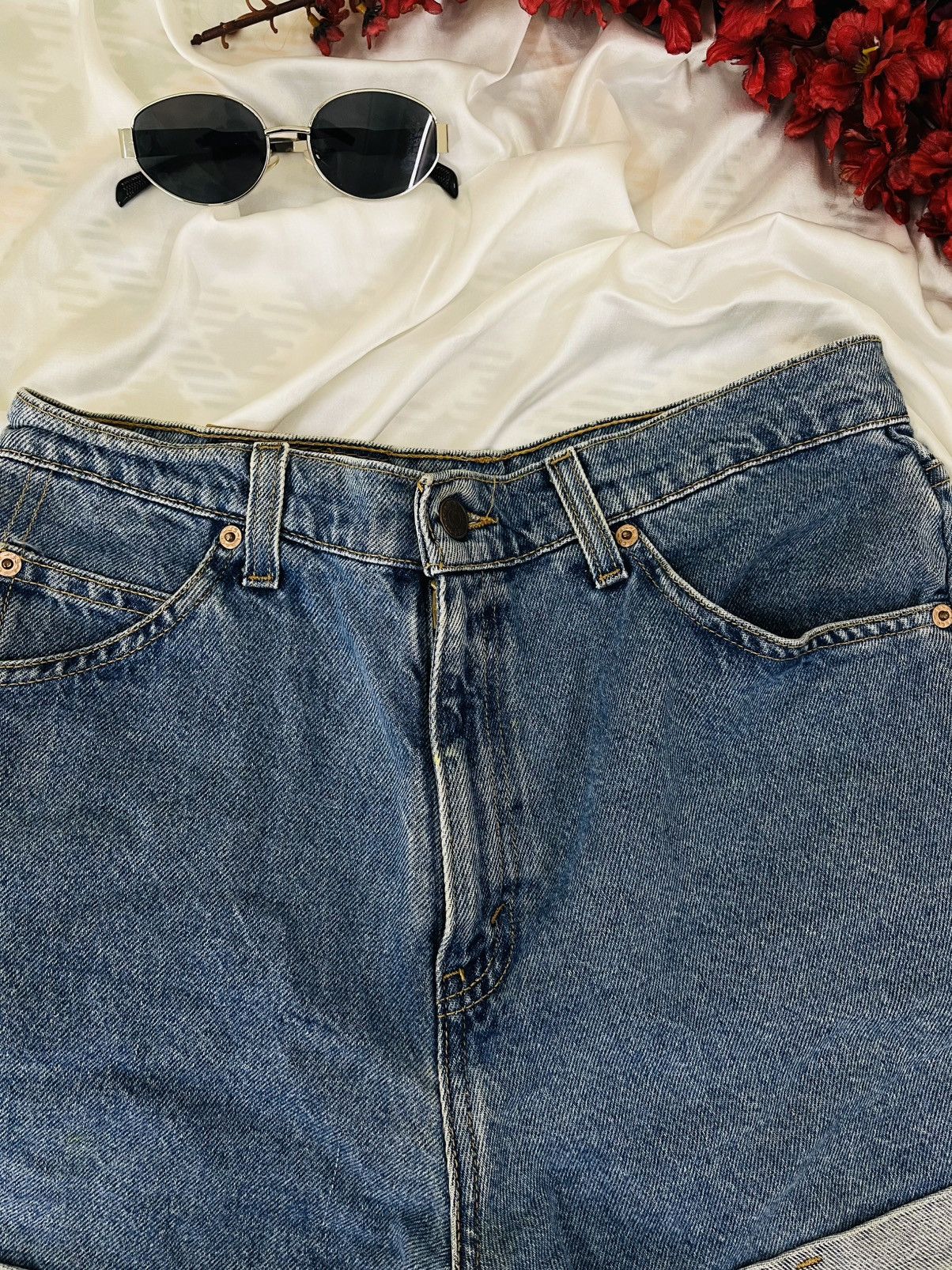 Levi's Levi’s denim shorts Size 32" / US 10 / IT 46 - 4 Thumbnail