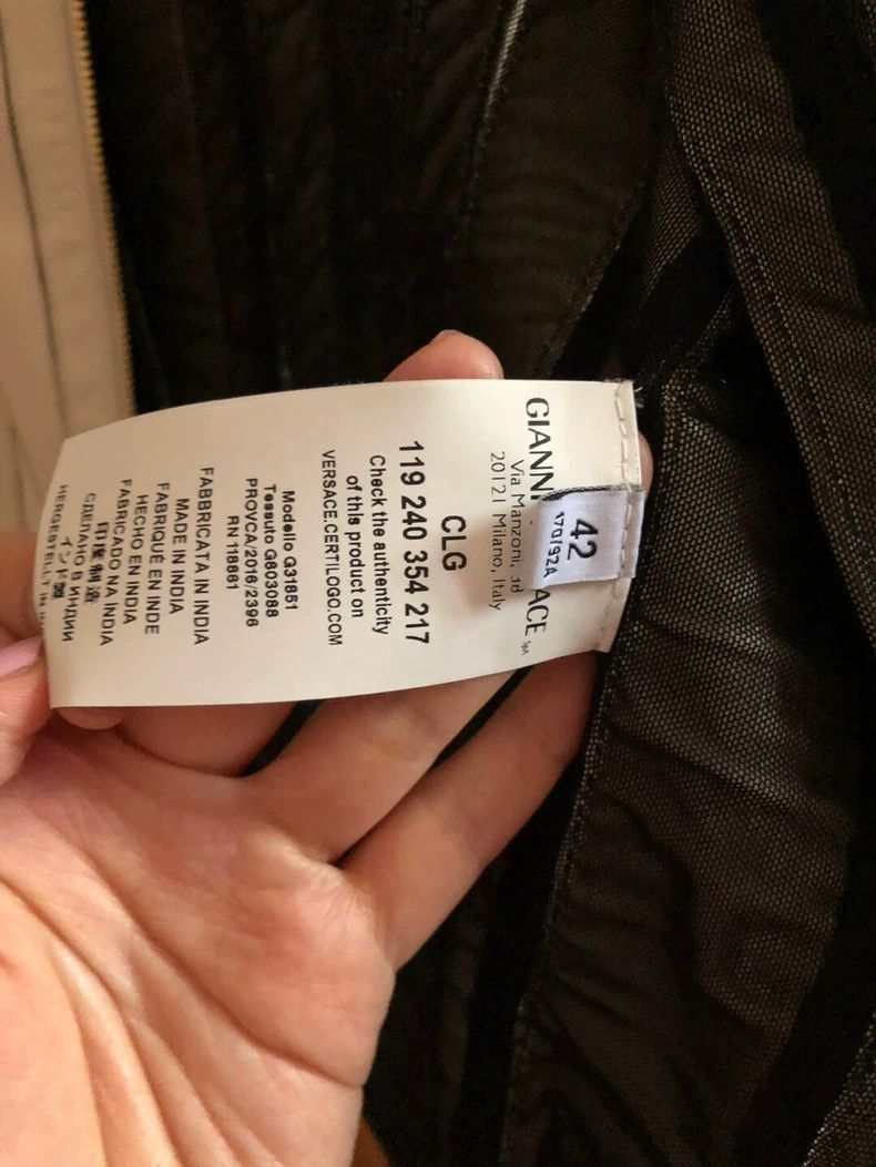 Versace Versace Women's leather jackets Size S / US 4 / IT 40 - 3 Thumbnail
