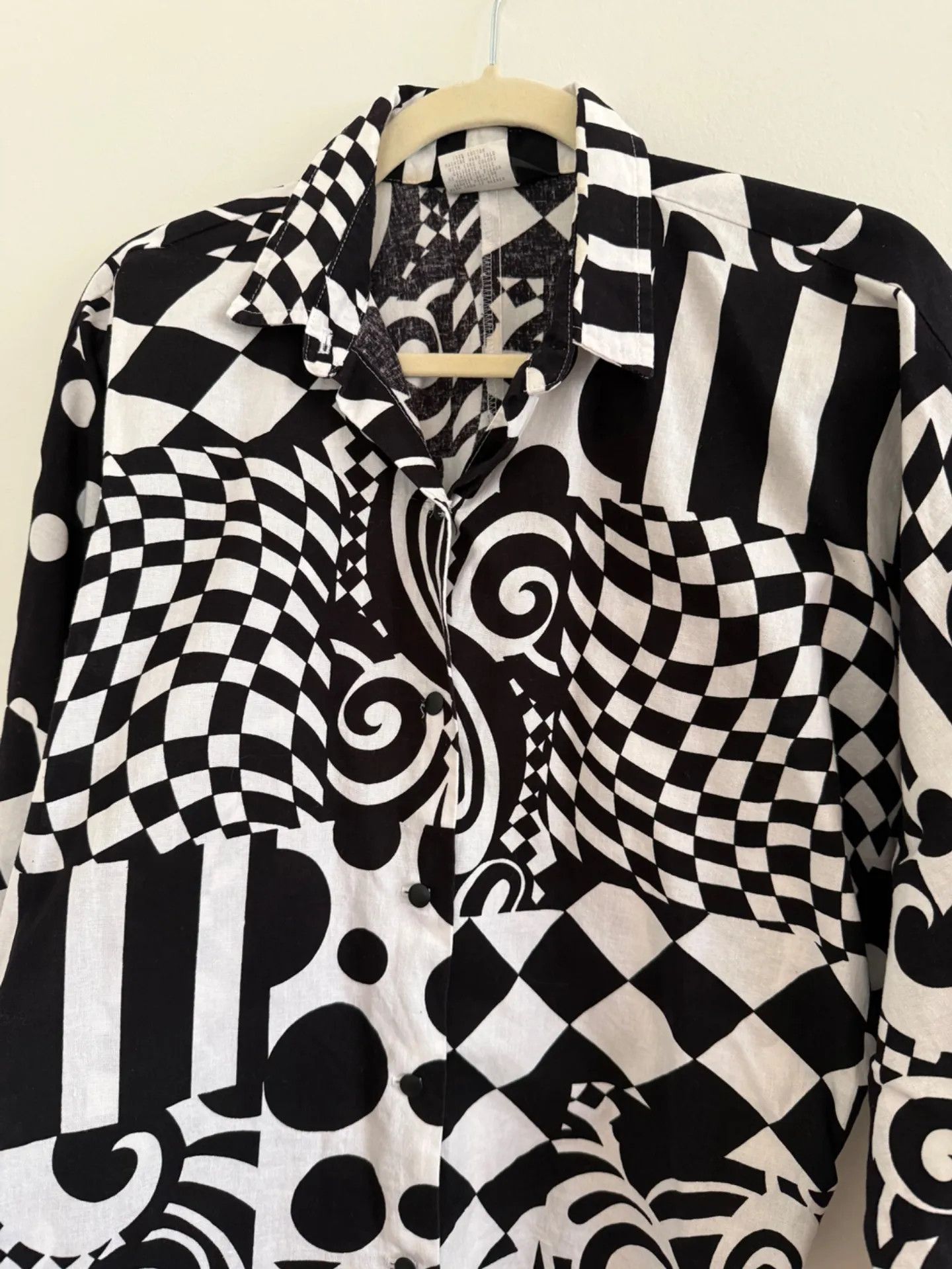 Vintage Psychedelic Western Button Down Size L / US 10 / IT 46 - 4 Thumbnail