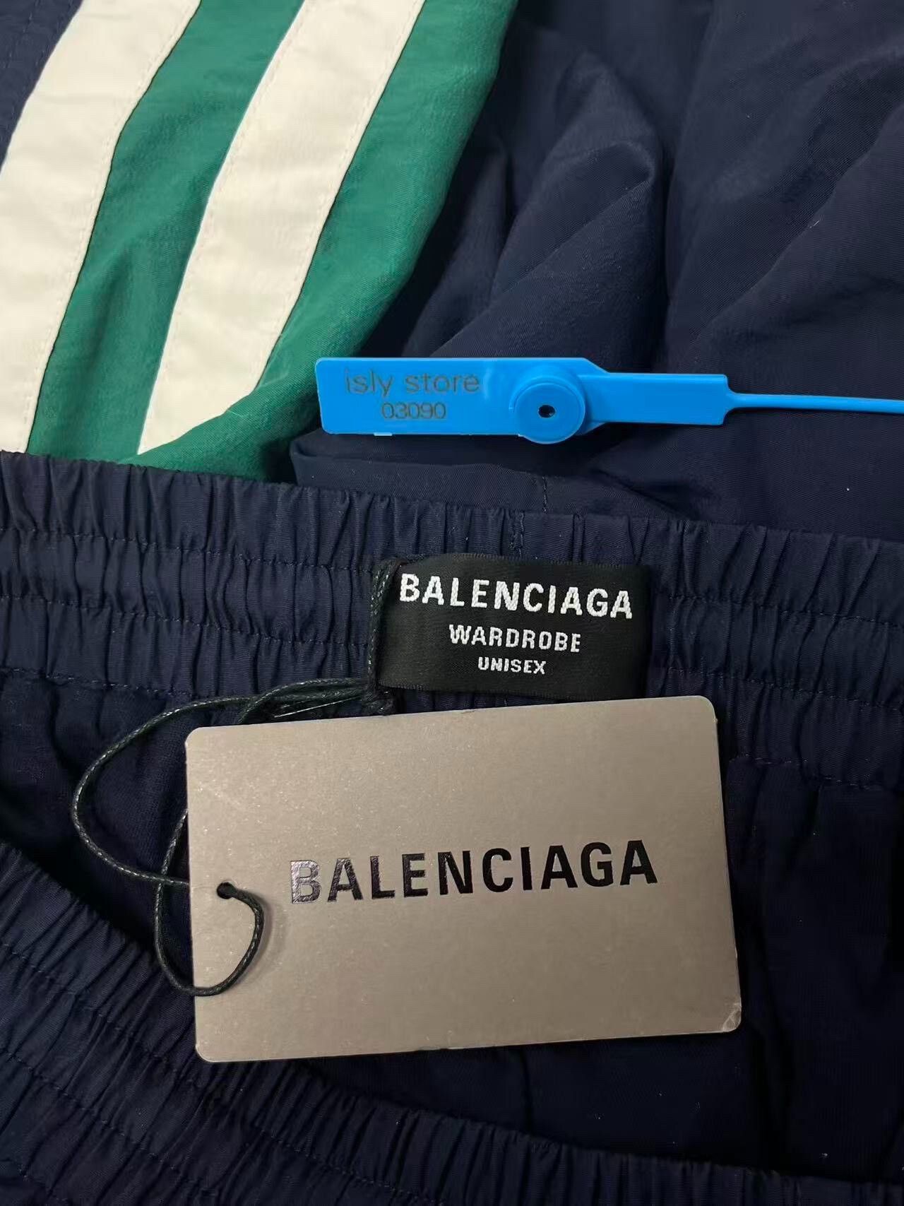 Balenciaga Balenciaga Logo Side Striped Knit Pants Size US 32 / EU 48 - 4 Thumbnail