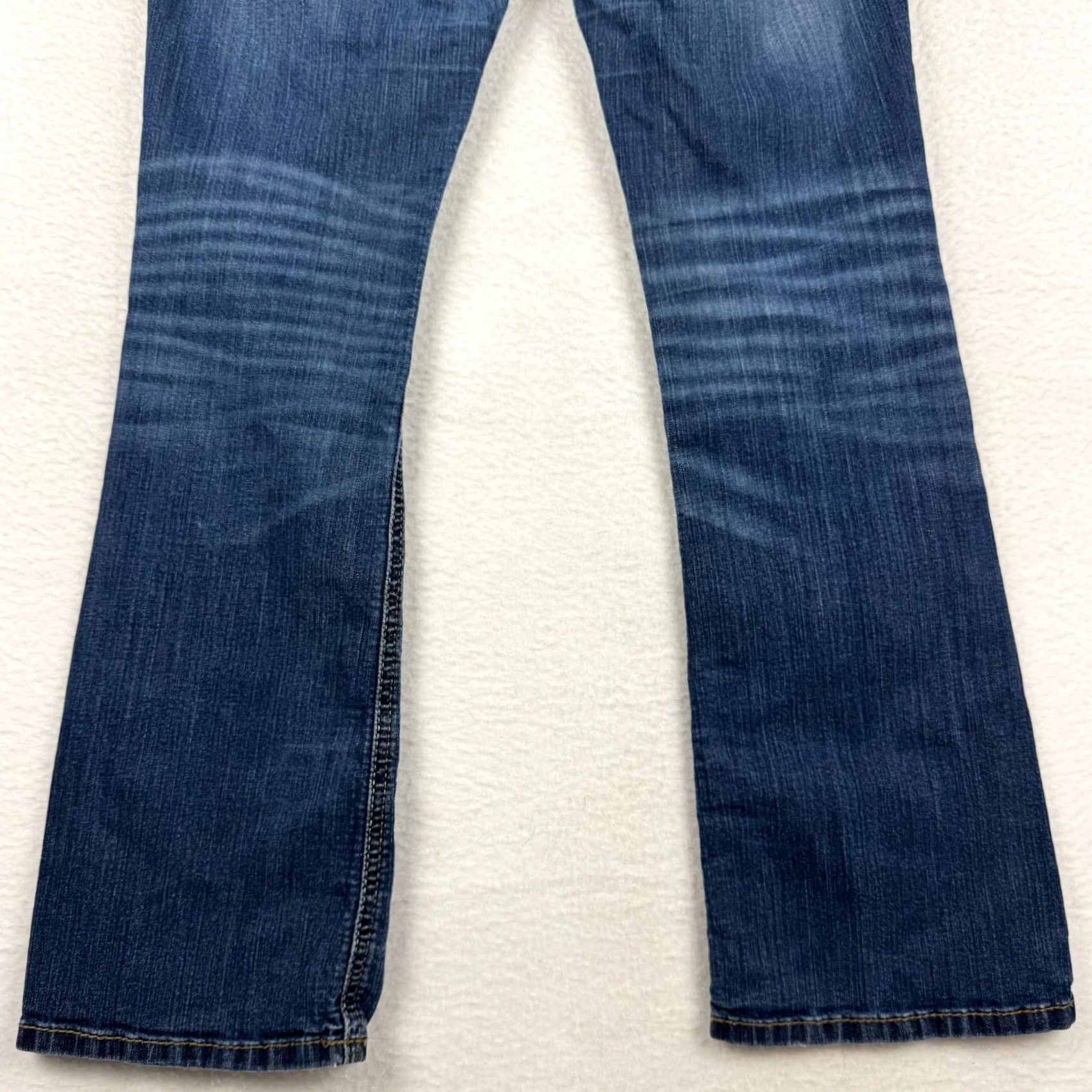 Ariat Ariat Jeans Women 29x30 Stretch Bootcut Denim 5-Pocket Blue Regular M/Wovens Size 29" - 5 Thumbnail