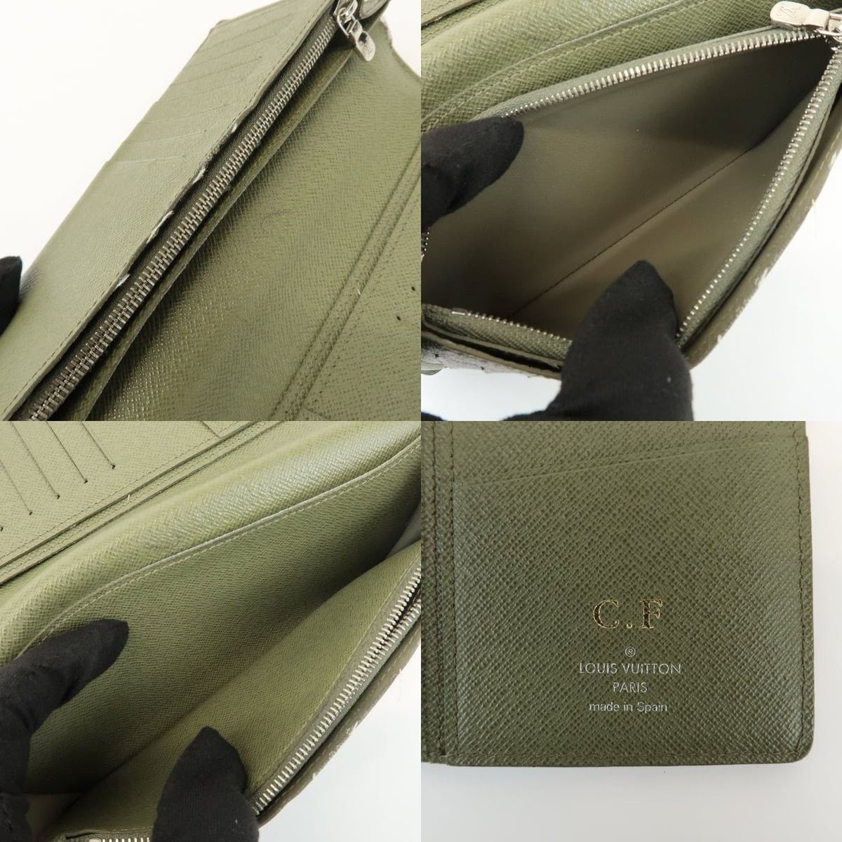 Louis Vuitton Louis Vuitton Epi Portefeuille Brazza Wallet Green Size ONE SIZE - 7 Thumbnail