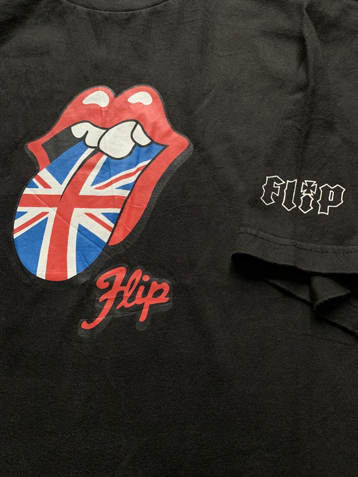 Flip Skateboards × The Rolling Stones RARE! Rolling Stones x Geoff Rowley Flip Skateboards Shirts Size US XL / EU 56 / 4 - 4 Thumbnail