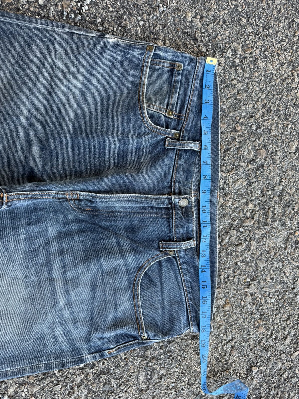 Jean VINTAGE GU JAPANESE FADED JEAN DENIM PANTS Size US 36 / EU 52 - 6 Thumbnail