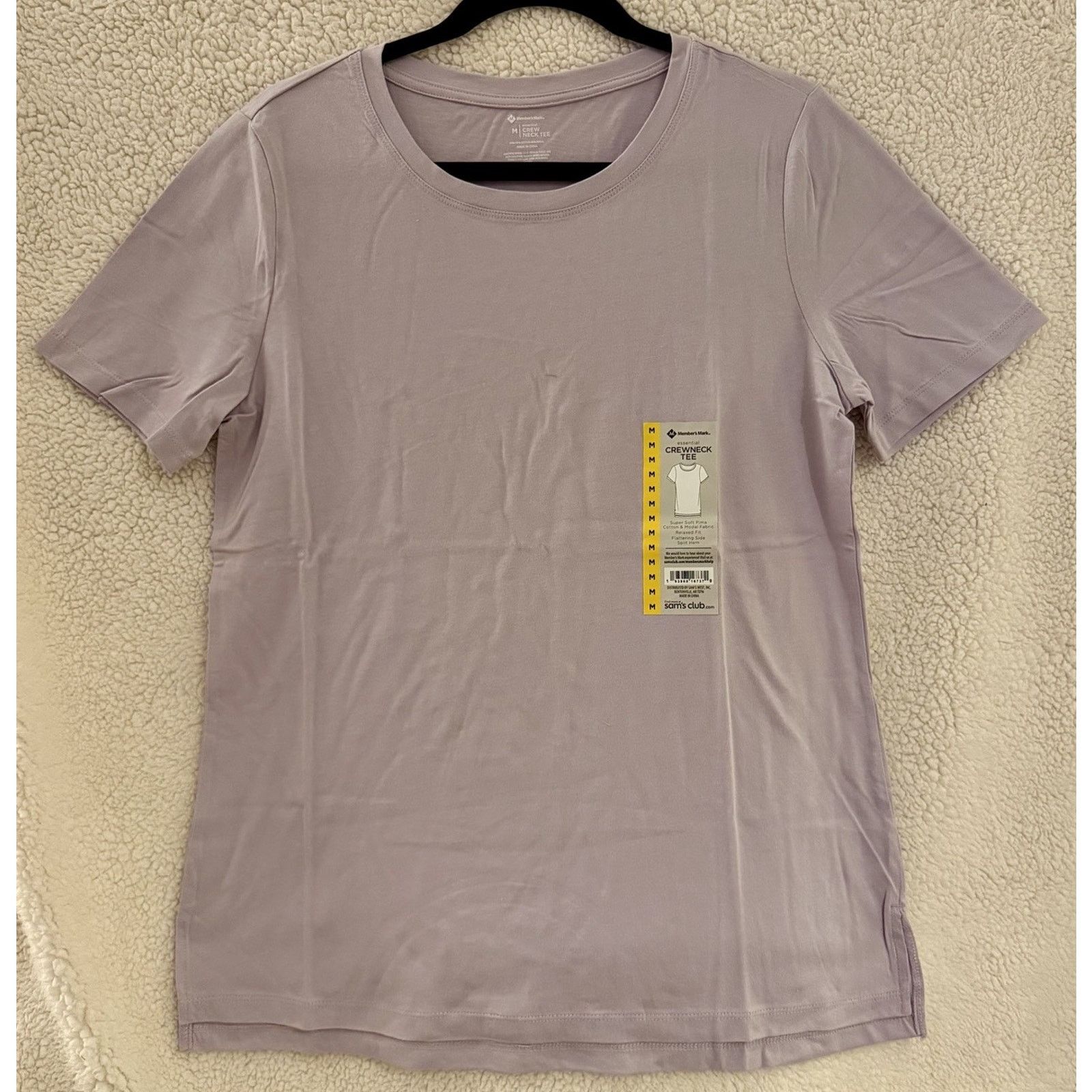Other NWT Basic Tee 2-Pack V Neck Crewneck Purple M Spring Summer Size M / US 6-8 / IT 42-44 - 3 Thumbnail