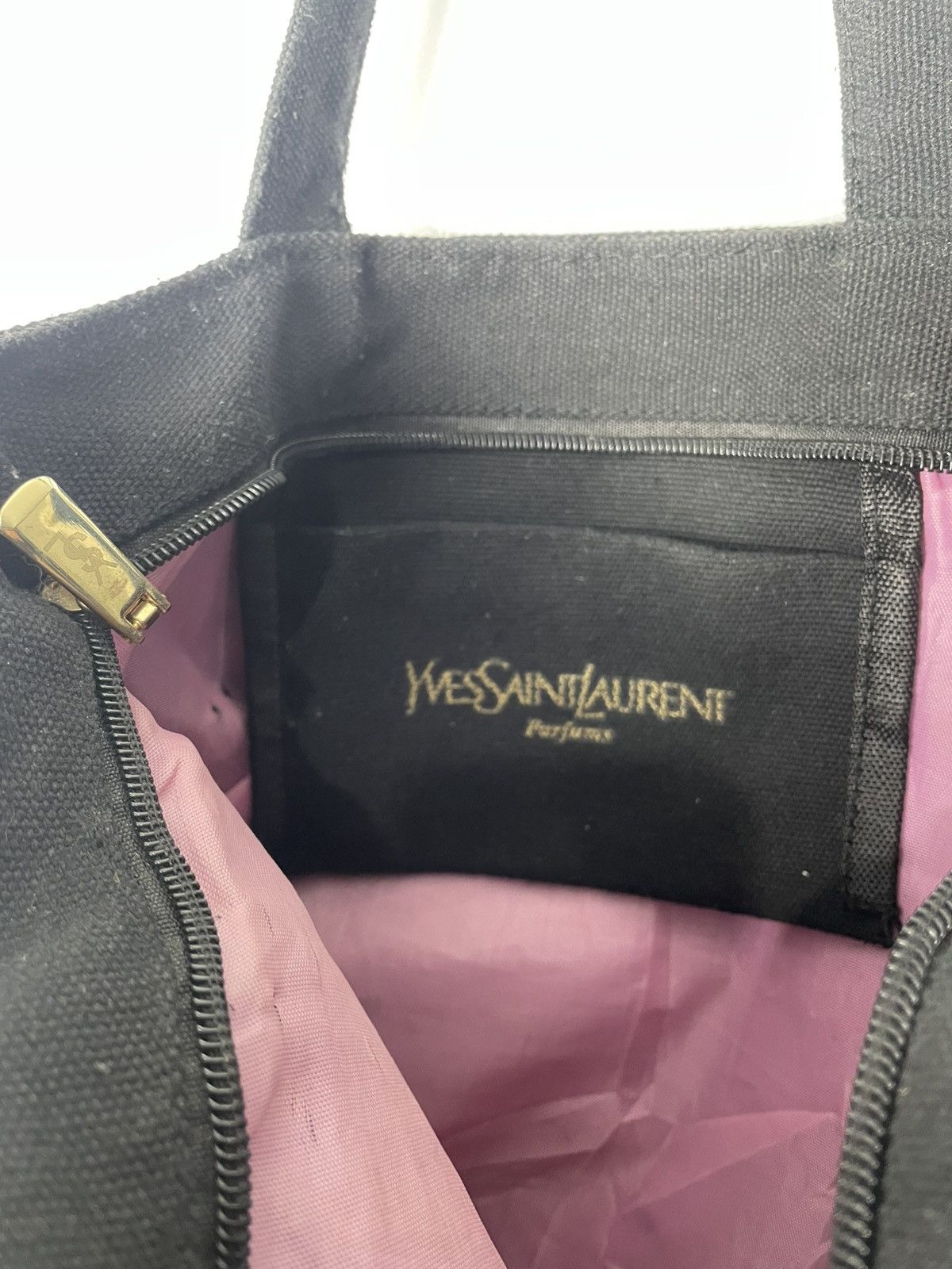 Yves Saint Laurent Yves Saint Laurent Canvass Tote Bag Size ONE SIZE - 4 Thumbnail
