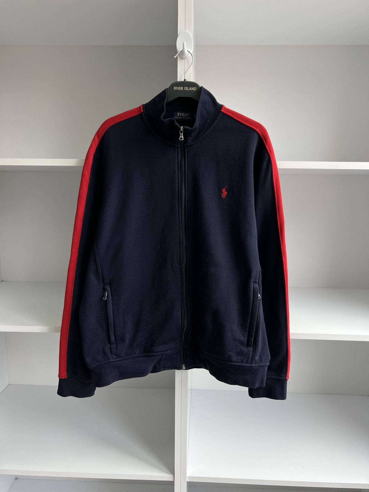 Polo Ralph Lauren × Vintage Vintage Polo Ralph Lauren Zip Sweatshirt Size US XL / EU 56 / 4 - 3 Thumbnail