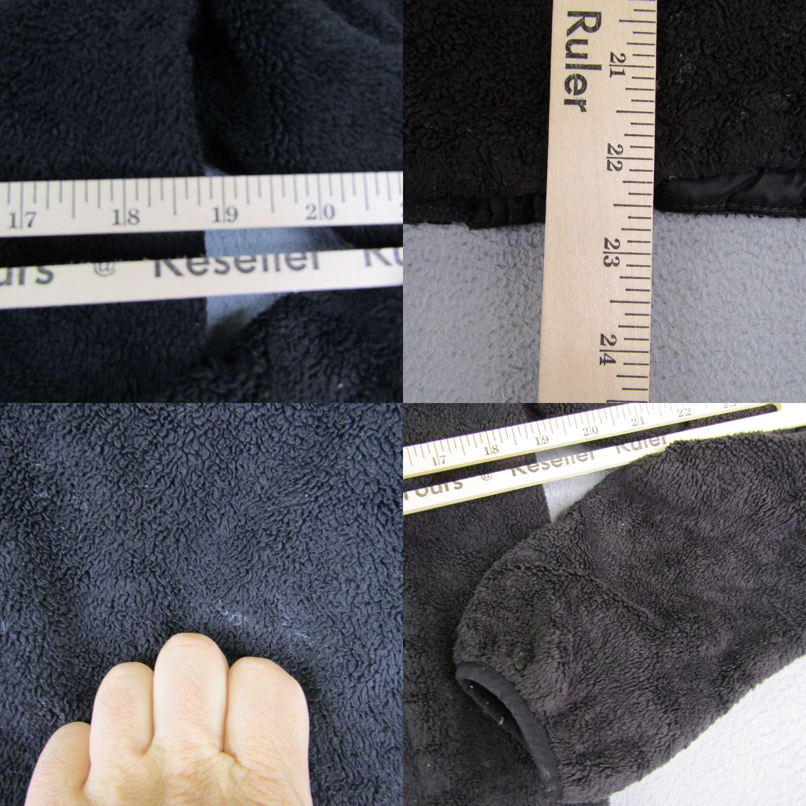 The North Face The North Face Jacket Womens Medium Black Sherpa Fleece Full Zip Zipper Pockets Regular Lined Polyester Outdoor Casual Travel Size M / US 6-8 / IT 42-44 - 8 Thumbnail