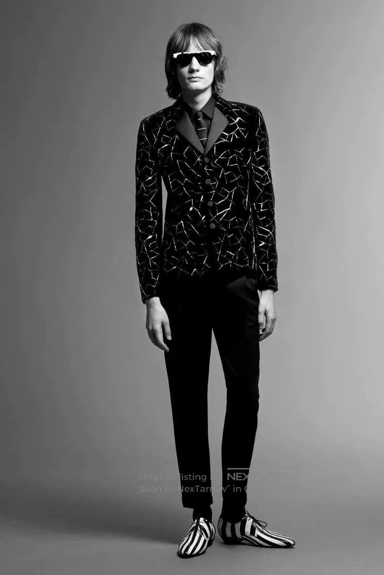 Saint Laurent Paris Saint Laurent Paris Laser Velvet Suit Size US M / EU 48-50 / 2 - 9 Thumbnail