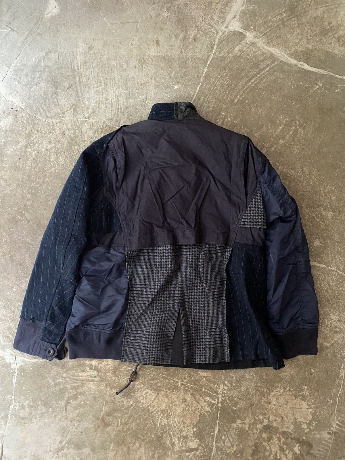 Sacai Sacai Patchwork Military Jacket Kapital Comme des Garcons Size US L / EU 52-54 / 3 - 6 Thumbnail