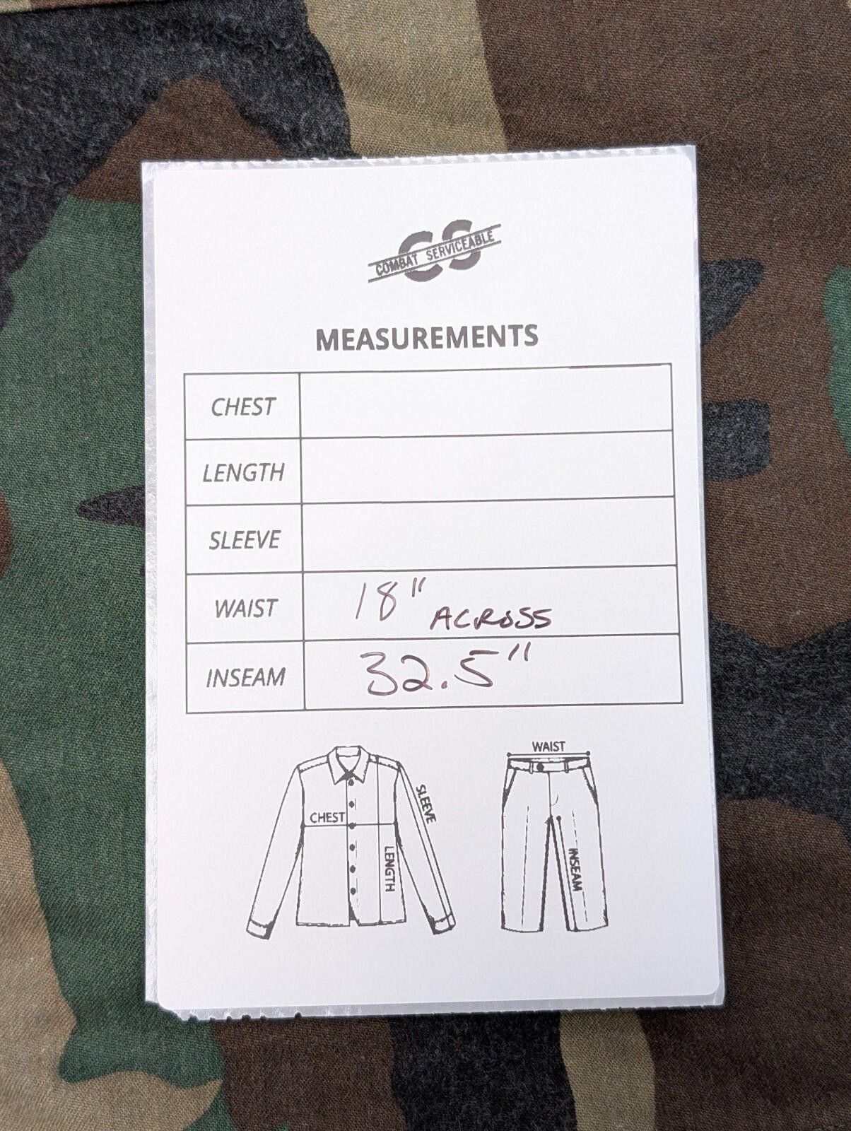 Other US Army M81 Woodland Camo M65 Cold Weather Trousers - Medium Size ONE SIZE - 7 Thumbnail
