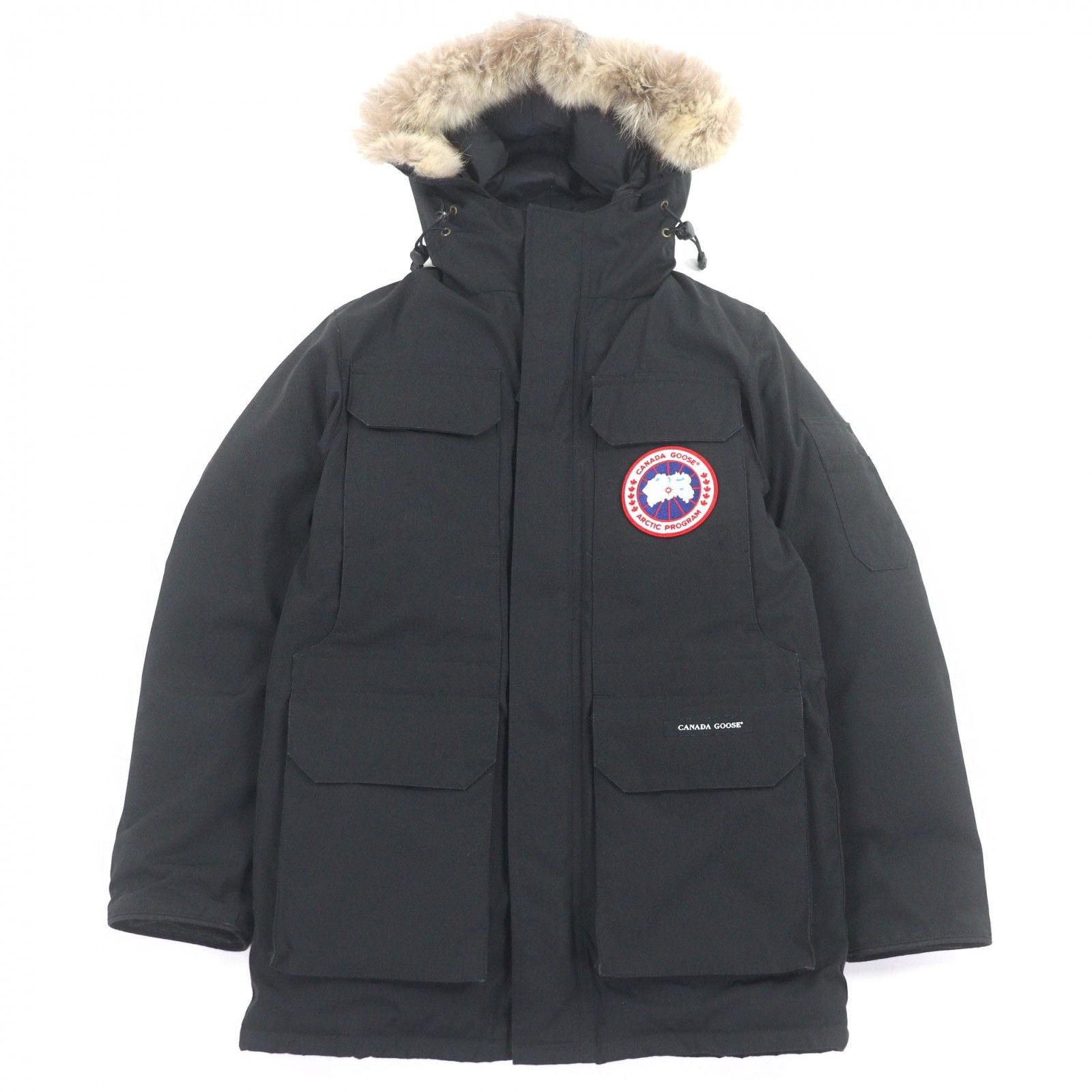 Canada Goose Canada Goose Canada Goose Citadel Down Coyote Fur Jacket Textile Outerwear 4567JM DUTY FREE for USA Size ONE SIZE - 1 Thumbnail
