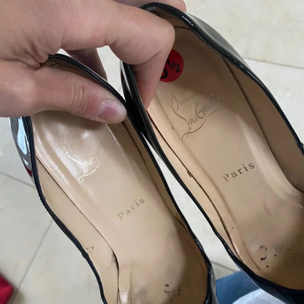 Christian Louboutin Christian Louboutin Black Platform Pumps Heels Size 37 Size US 6.5 / IT 36.5 - 8 Thumbnail