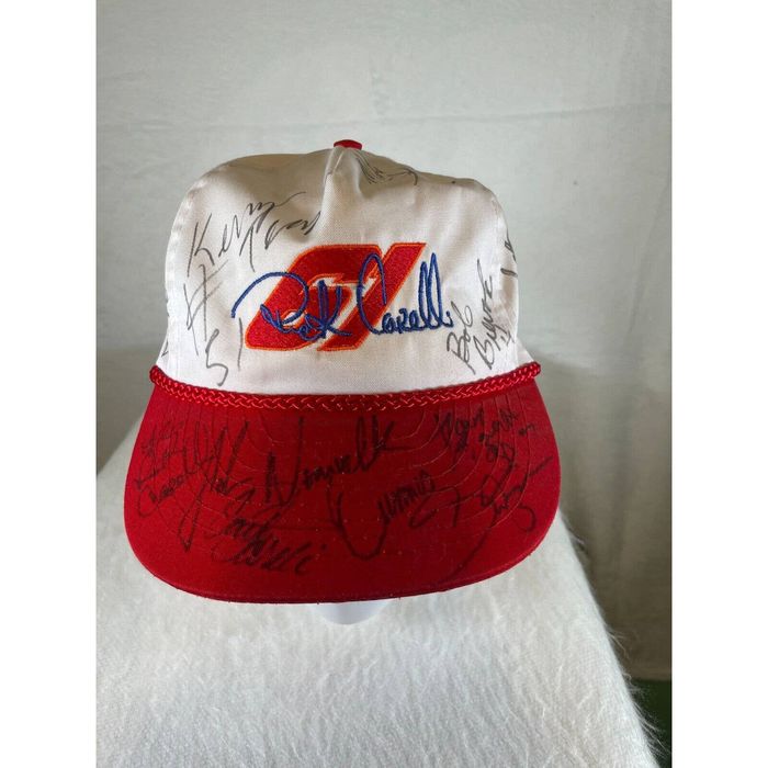 Vintage Vintage NASCAR Drivers Autographed Cap Hat | Grailed
