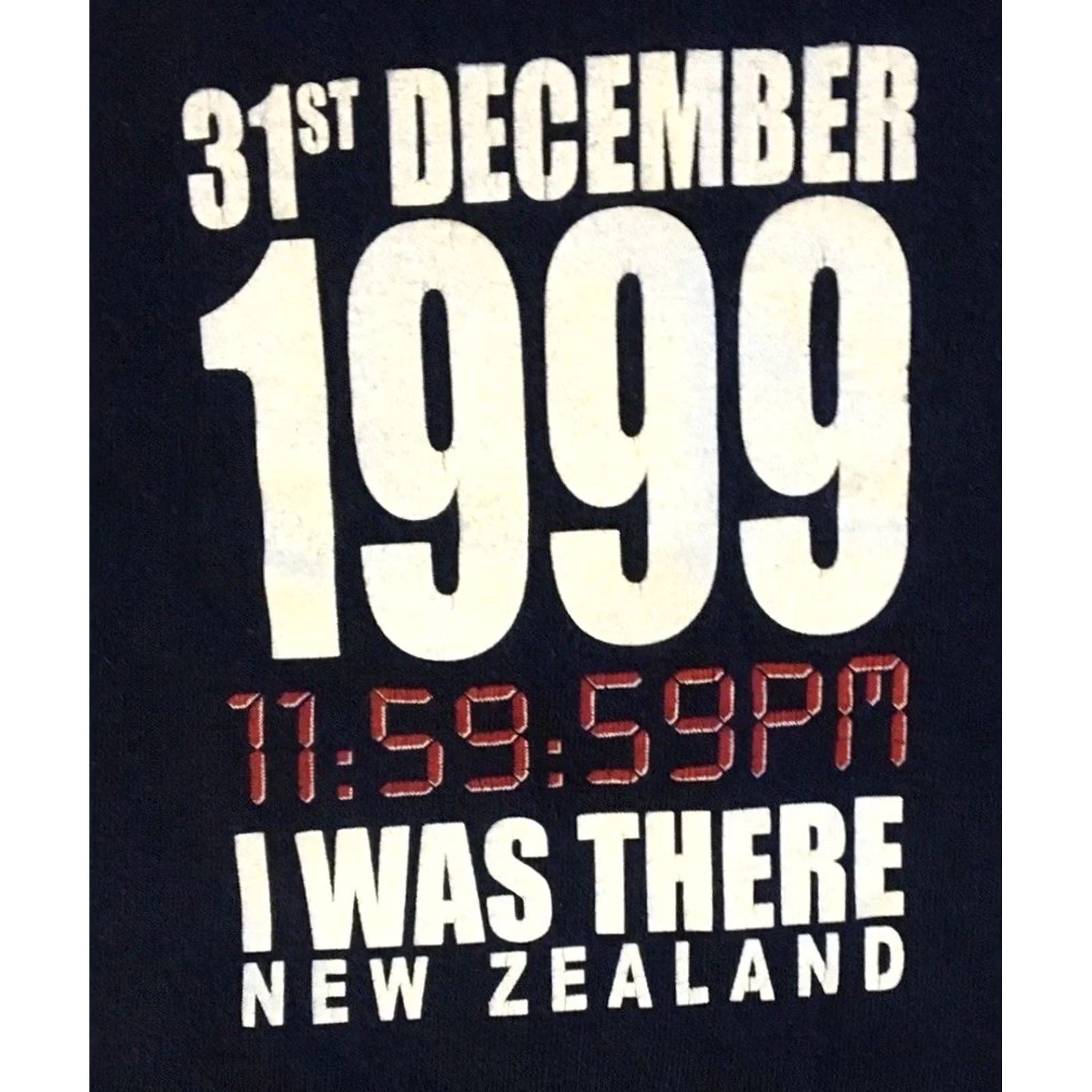 Vintage VINTAGE Y2K New Zealand Millennium I Was There Faded Distressed Shirt XL Blue Men T-Shirt 90s Grunge USA Rock Punk Retro LogO Nike? Size US XL / EU 56 / 4 - 3 Thumbnail
