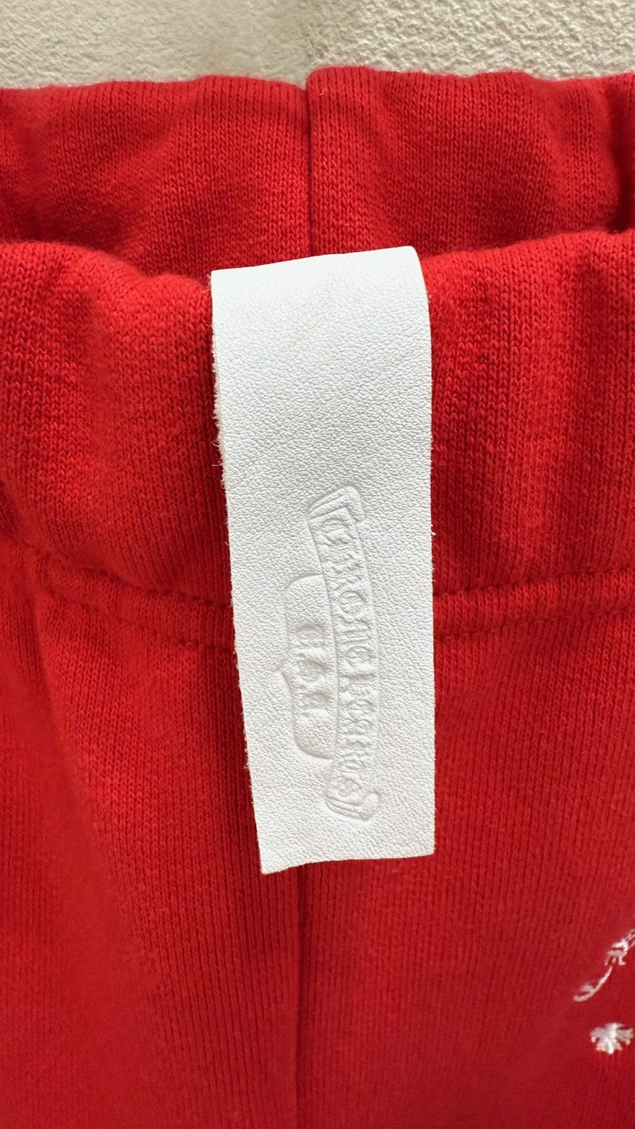Chrome Hearts Chrome Hearts Red/White Triple Cross Embroidered Sweatpants Size US 36 / EU 52 - 6 Thumbnail