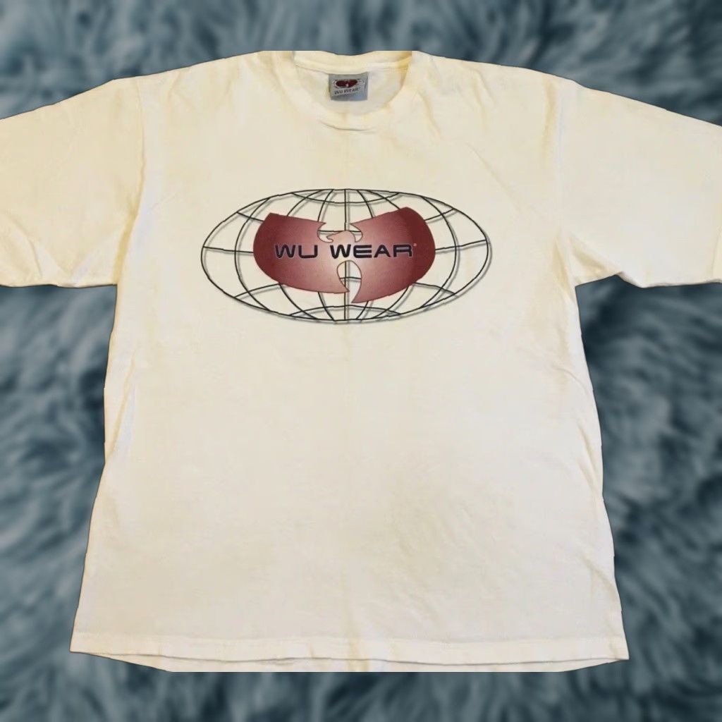 VINTAGE Wu Wear Shirt XL 90s Hip Hop New York City USA Rap Tee 80s 90s Mobb Deep Raekwon Method Man Redman Tupac Rza Gza Forever NYC Mens XL White