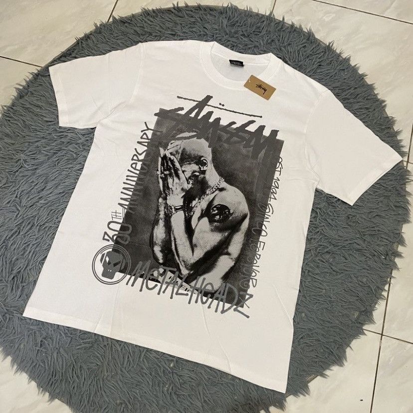 Stussy Stussy Metal Headz Tee Size US L / EU 52-54 / 3 - 1 Thumbnail