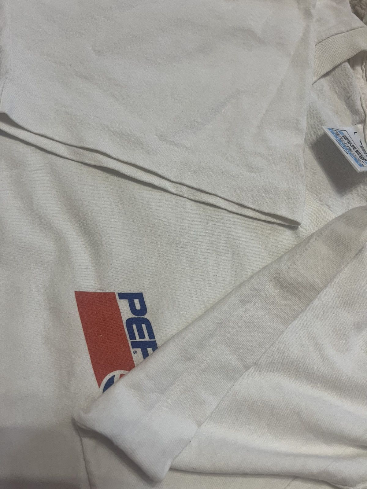 Pepsi Vintage single stitch 90’s promo Pepsi t-shirt Screen Stars Size US L / EU 52-54 / 3 - 4 Thumbnail