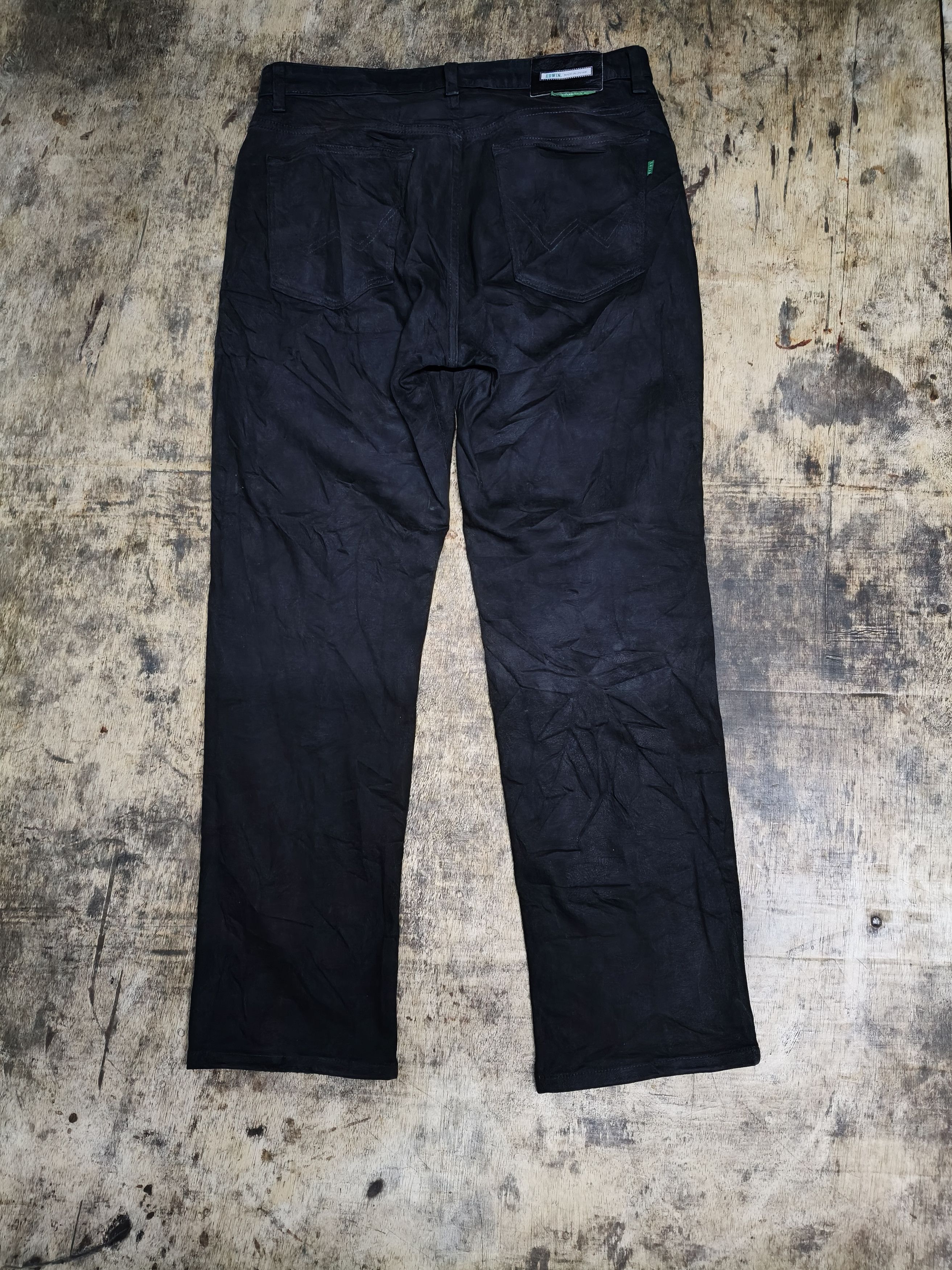 Edwin Edwin Denim Black Pants Size US 34 / EU 50 - 2 Thumbnail