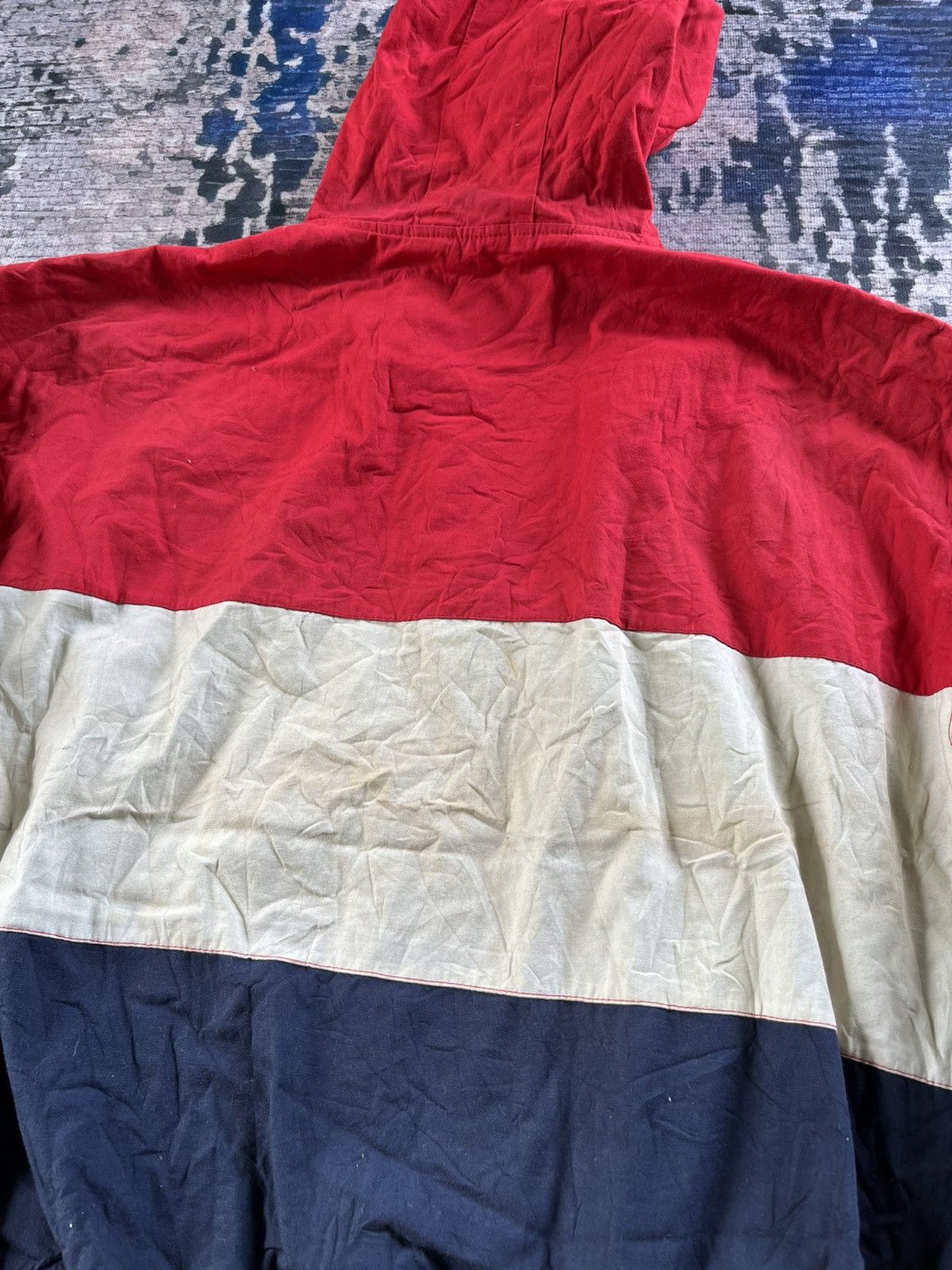 Japanese Brand × Sports Specialties Vintage Fancy Ball Blue Marine Hoodie Jacket 90s Size US L / EU 52-54 / 3 - 4 Thumbnail